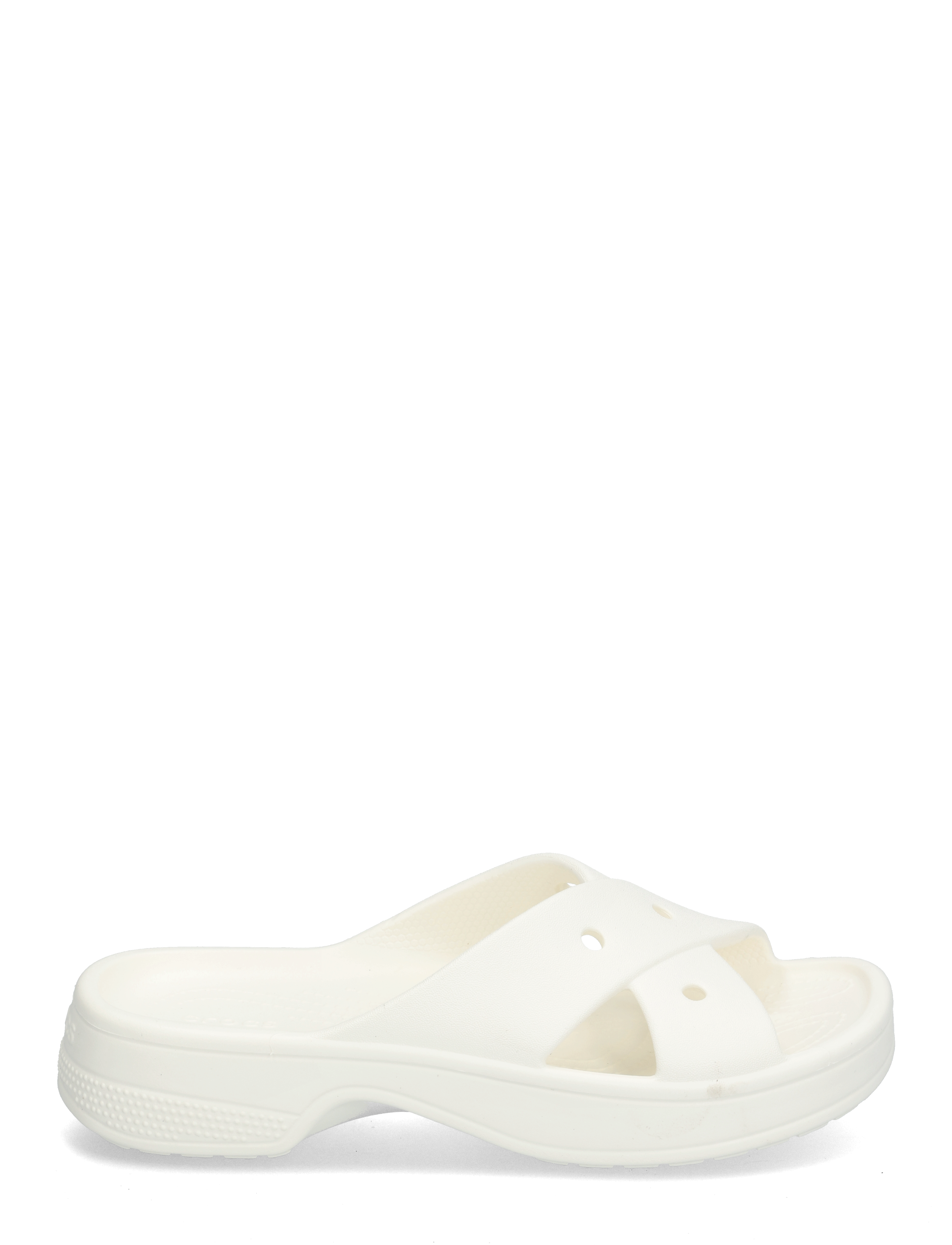 Crocs - Cl Womens Cross Strap - badeschuhe - chalk - 1