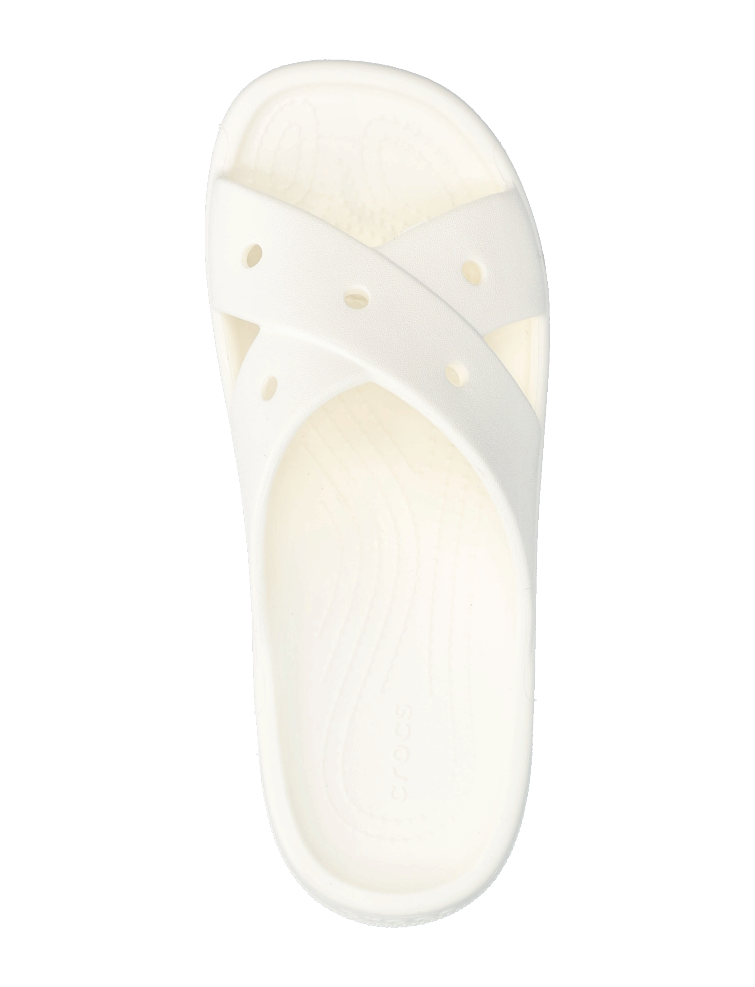 Crocs - Cl Womens Cross Strap - badeschuhe - chalk - 3