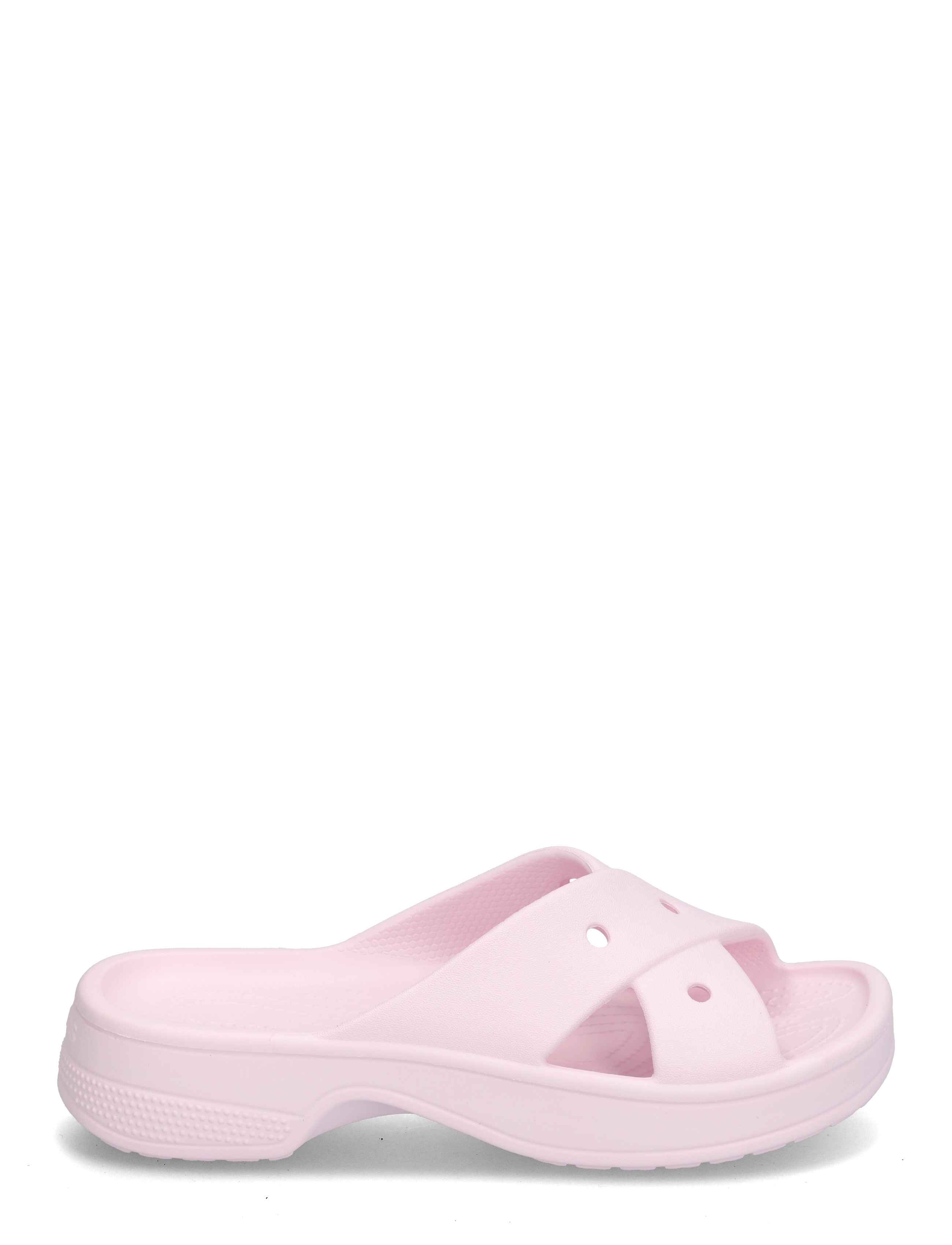 Crocs - Cl Womens Cross Strap - badtofflor - pink milk - 1