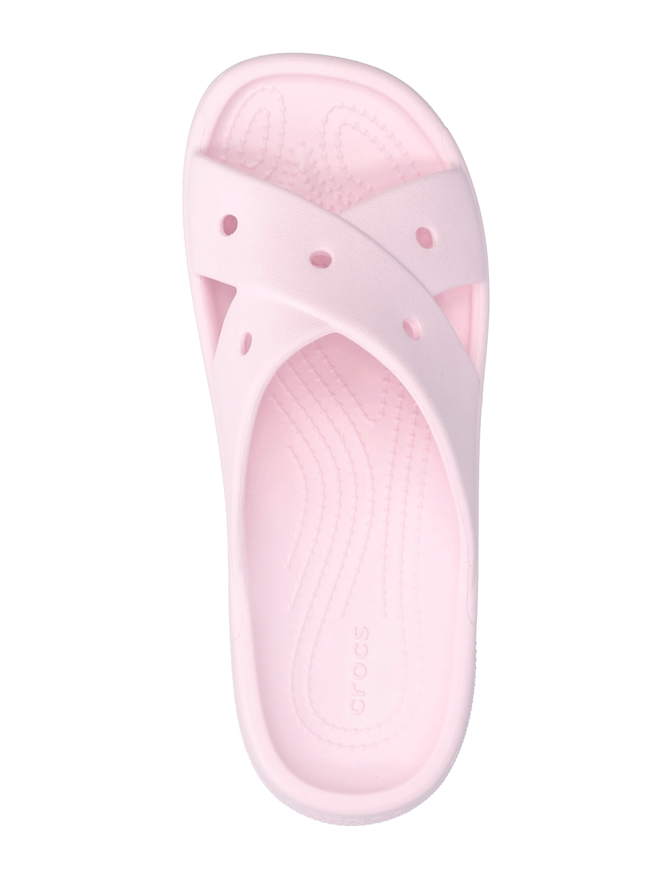Crocs - Cl Womens Cross Strap - badtofflor - pink milk - 3