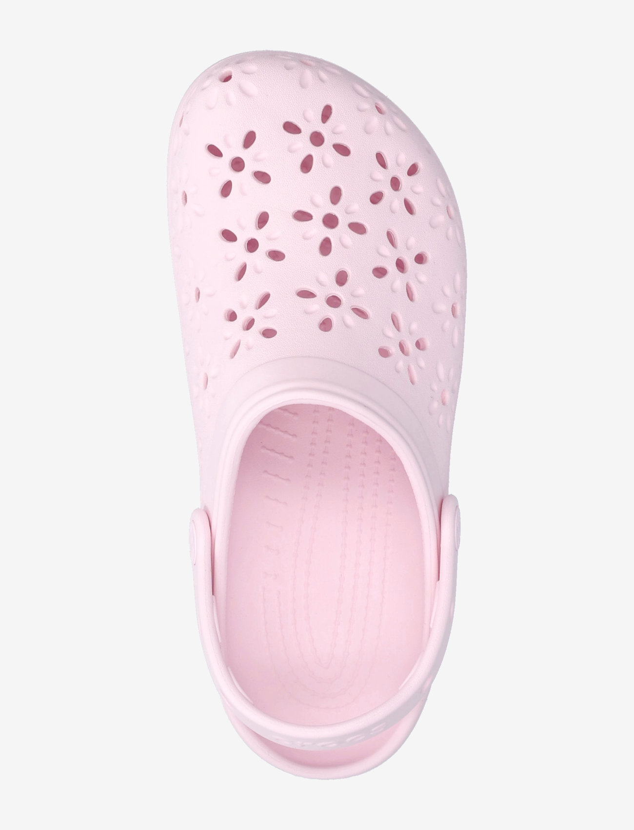 Crocs - Classic Floral Cut Out Clog - flade mules - pink milk - 3