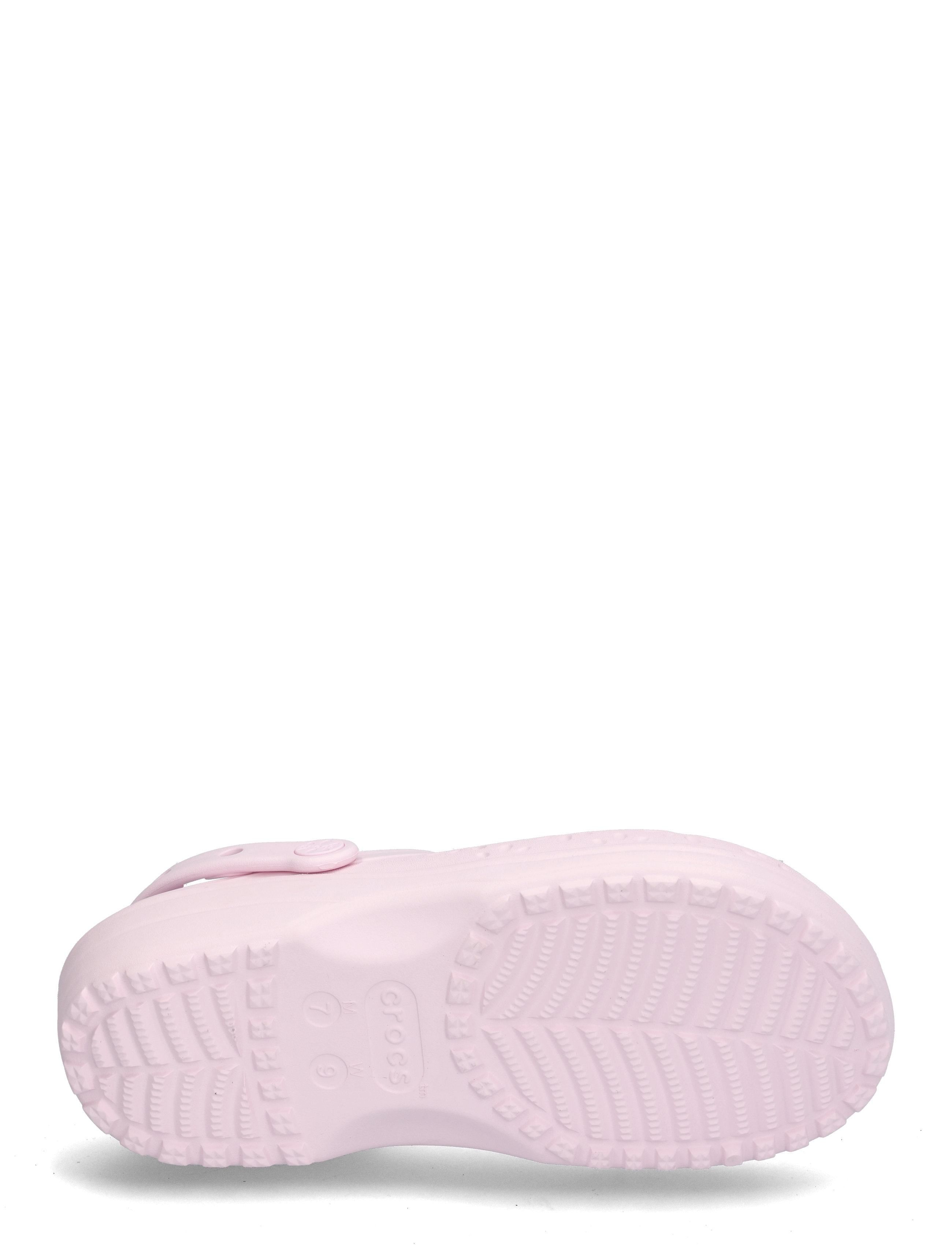 Crocs - Classic Floral Cut Out Clog - flade mules - pink milk - 4