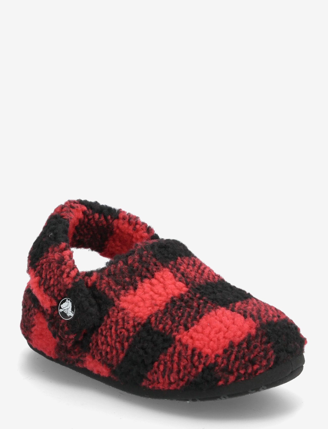 Crocs - ClassicBuffCheckCozzzySlipperK - madalaimad hinnad - varsity red/black - 0