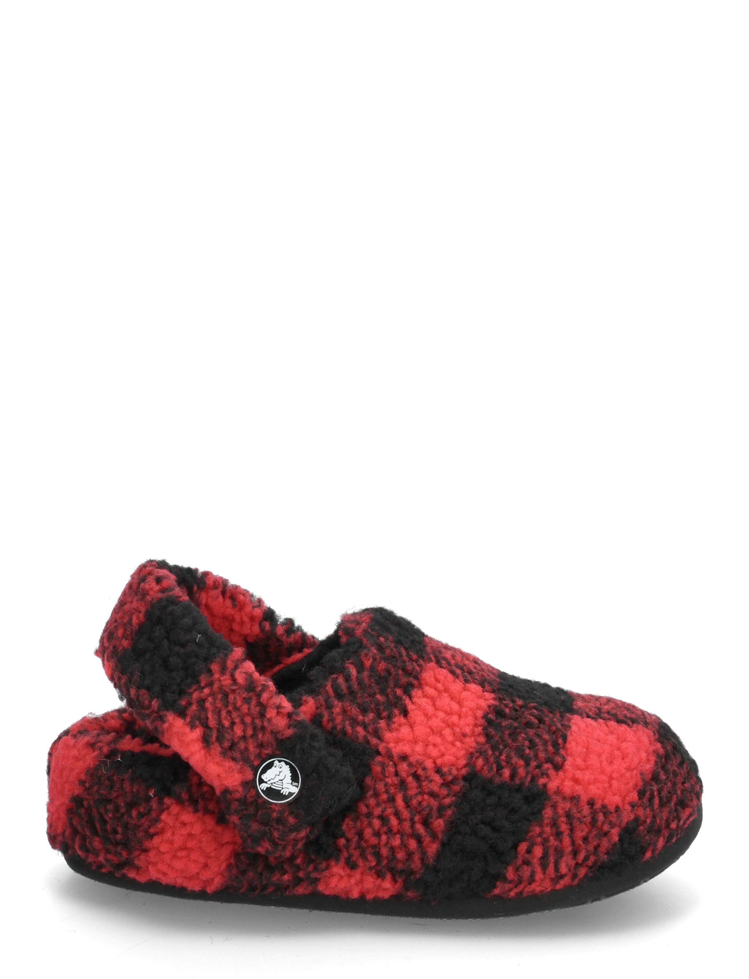 Crocs - ClassicBuffCheckCozzzySlipperK - varsity red/black - 1