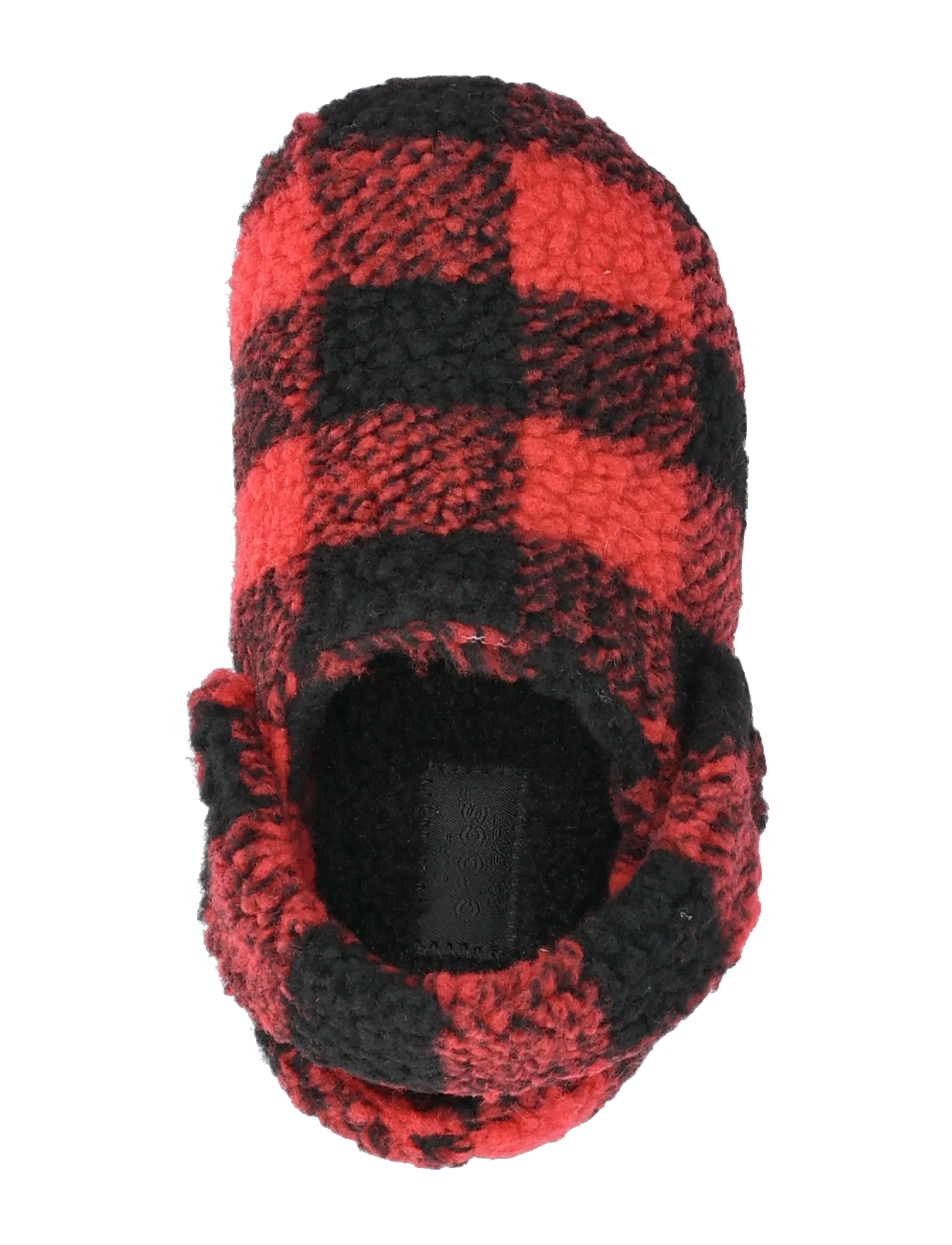 Crocs - ClassicBuffCheckCozzzySlipperK - varsity red/black - 3