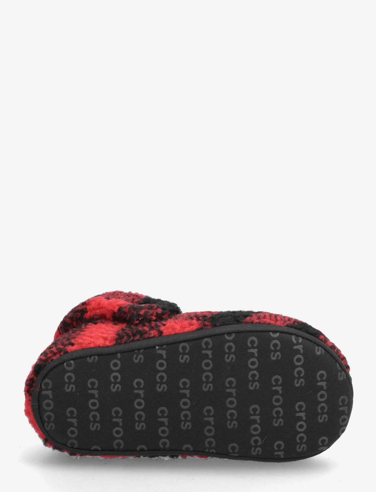 Crocs - ClassicBuffCheckCozzzySlipperK - madalaimad hinnad - varsity red/black - 4