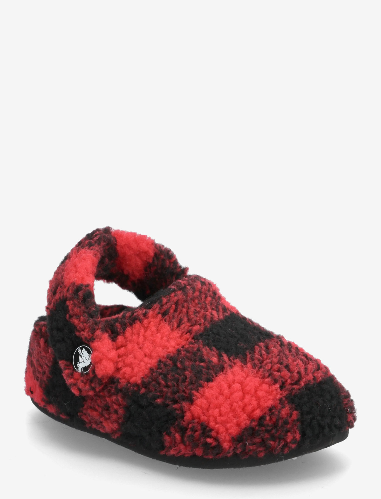 Crocs - ClassicBuffCheckCozzzySlipperT - madalaimad hinnad - varsity red/black - 0
