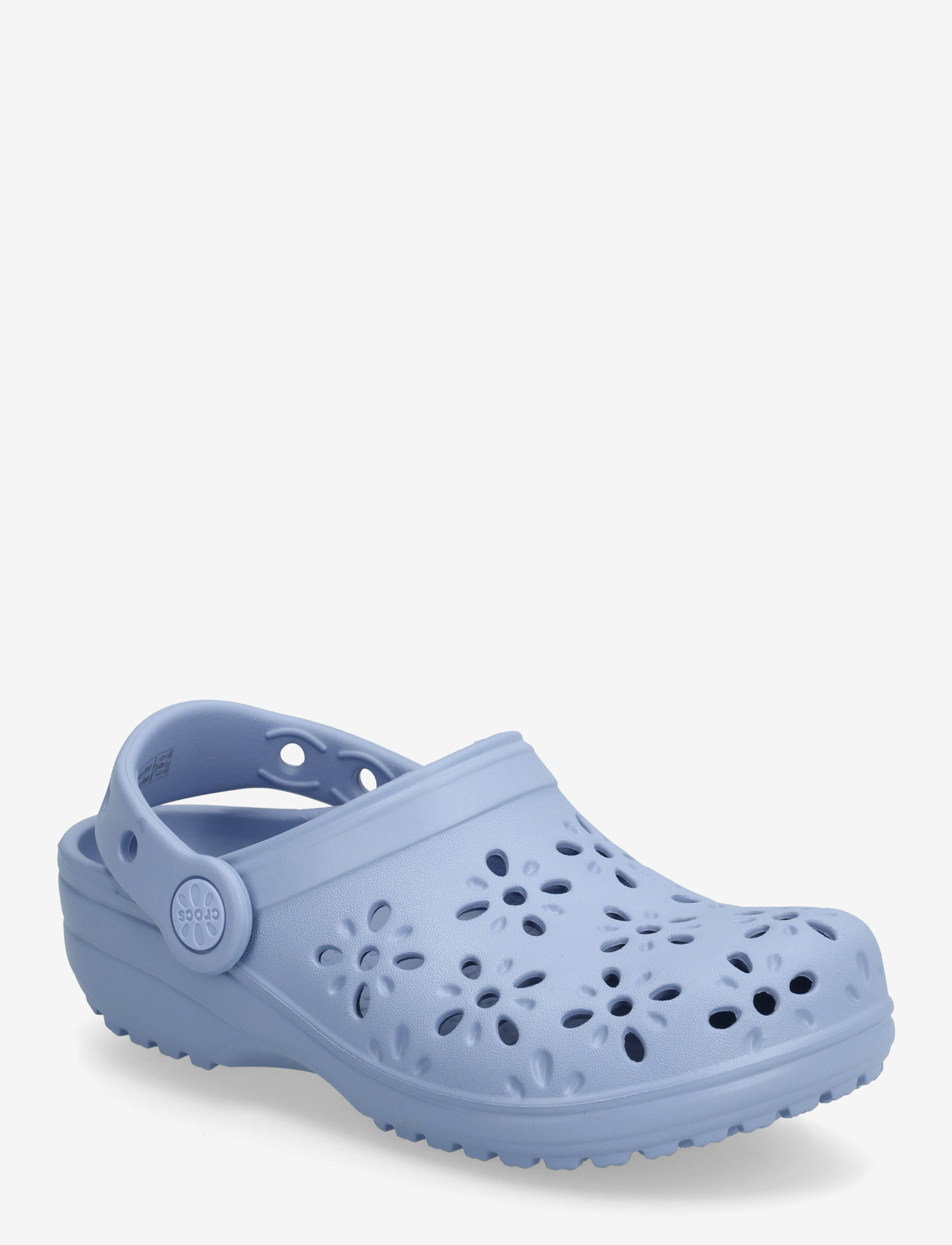 Crocs - Classic Floral Cut Out Clog K - clogs - blue haze - 0