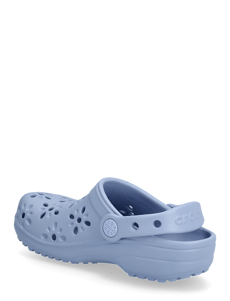 Crocs - Classic Floral Cut Out Clog K - clogs - blue haze - 2