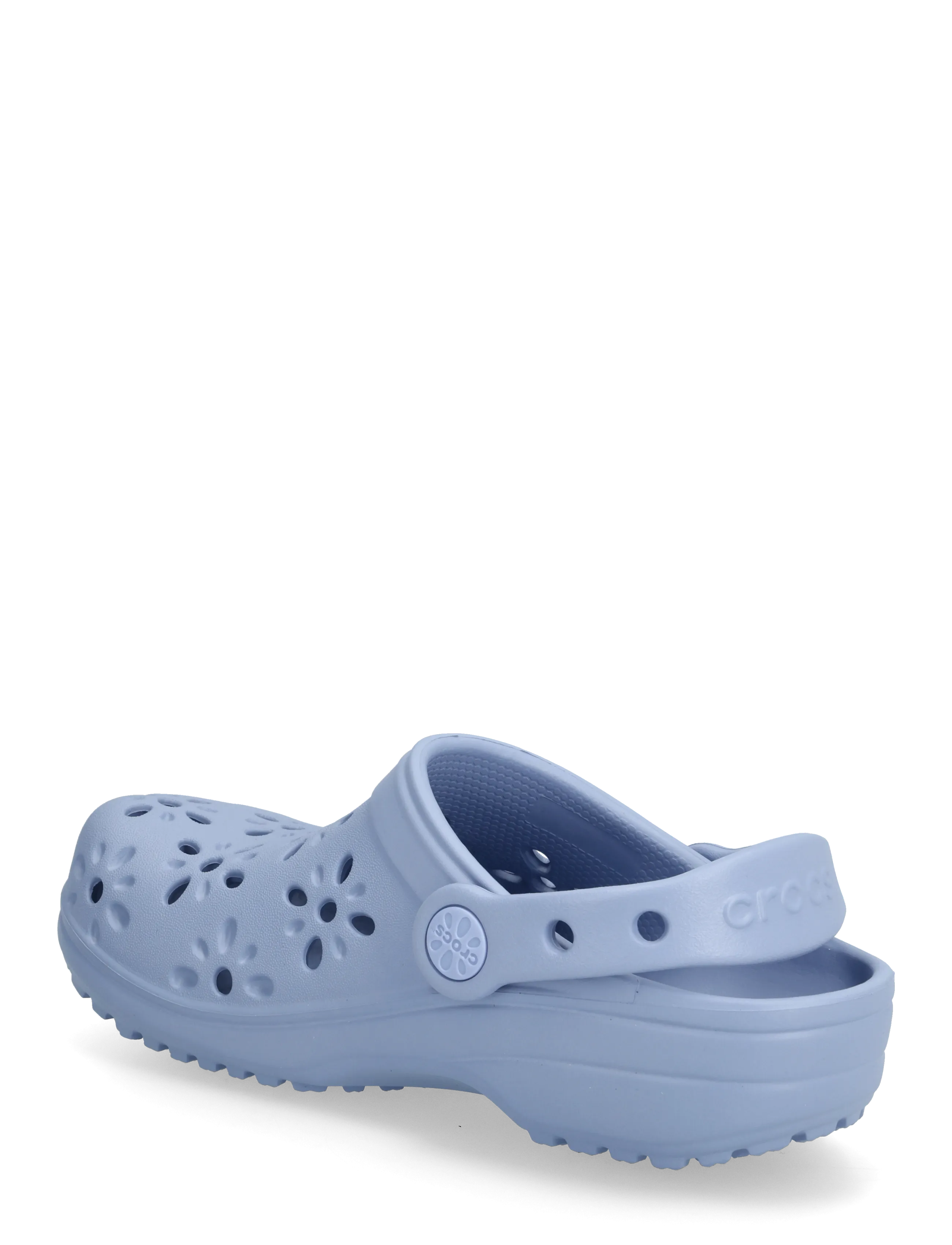 Crocs - Classic Floral Cut Out Clog K - clogs - blue haze - 2
