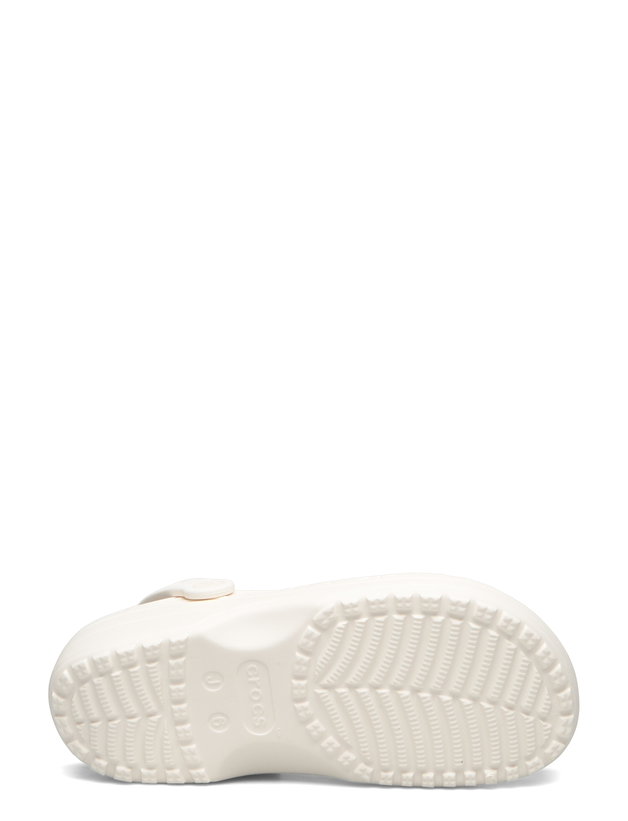 Crocs - Classic Floral Cut Out Clog K - clogs - chalk - 4