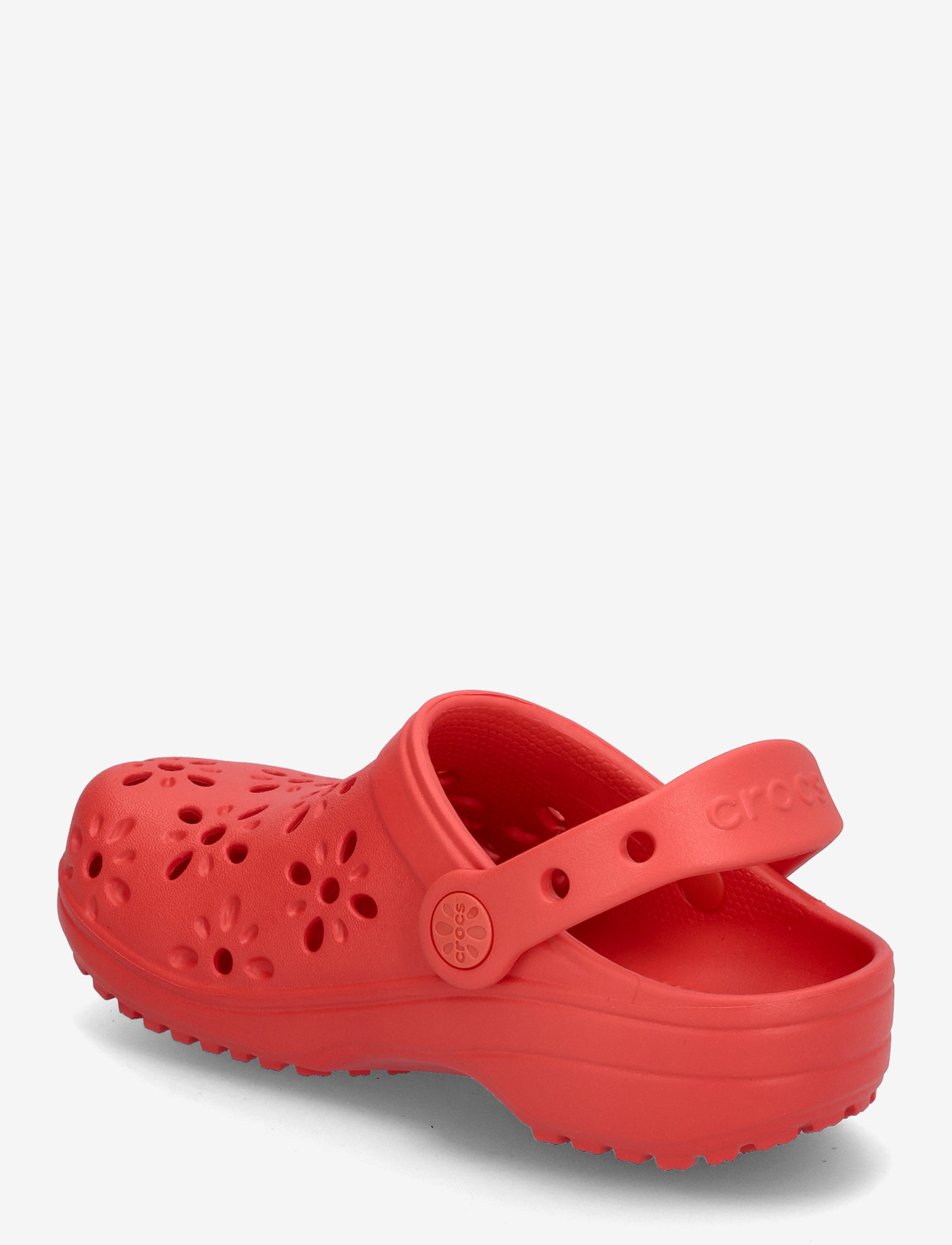 Crocs - Classic Floral Cut Out Clog K - crocksid - cherry red - 2