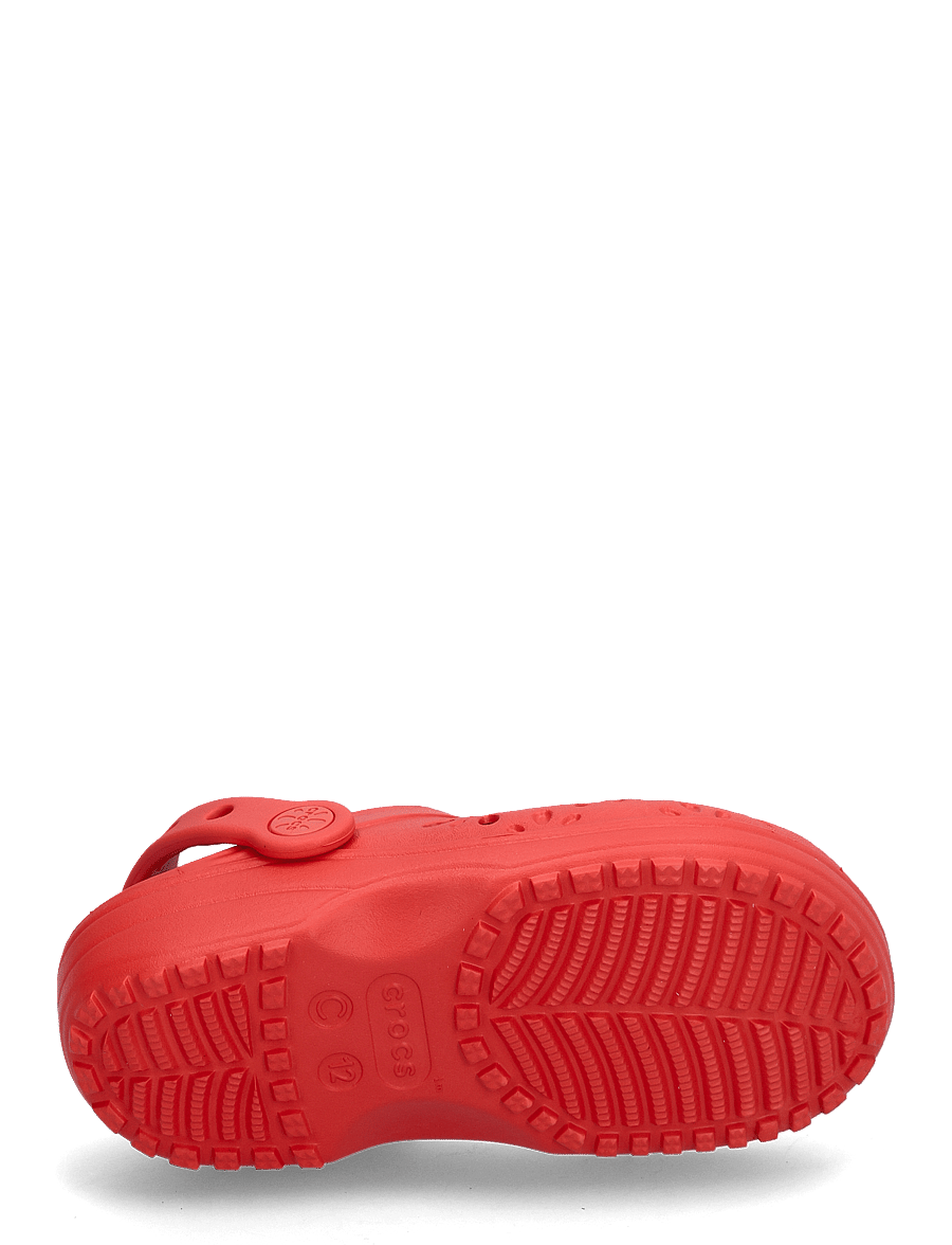 Crocs - Classic Floral Cut Out Clog K - clogs - cherry red - 4