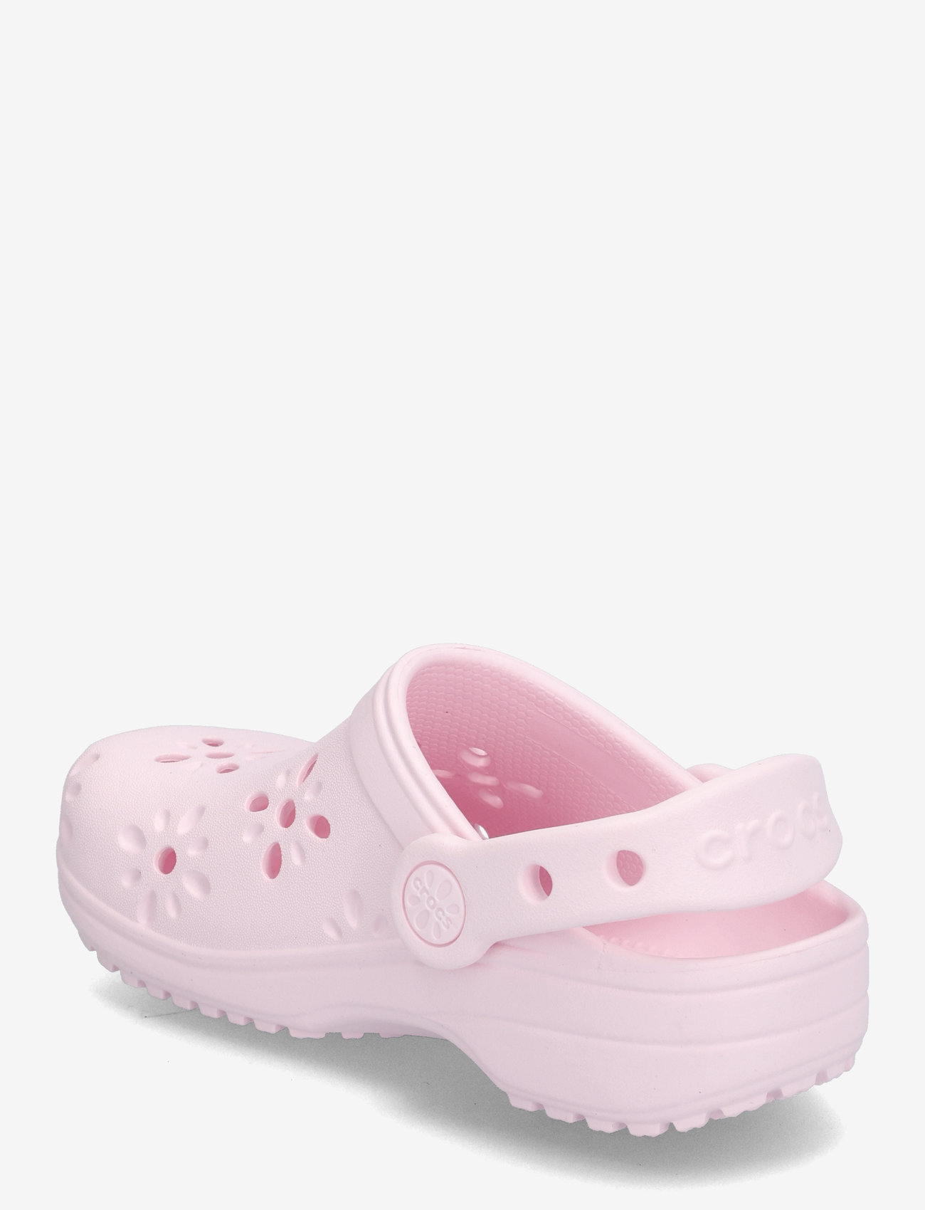 Crocs - Classic Floral Cut Out Clog K - clogs - pink milk - 2