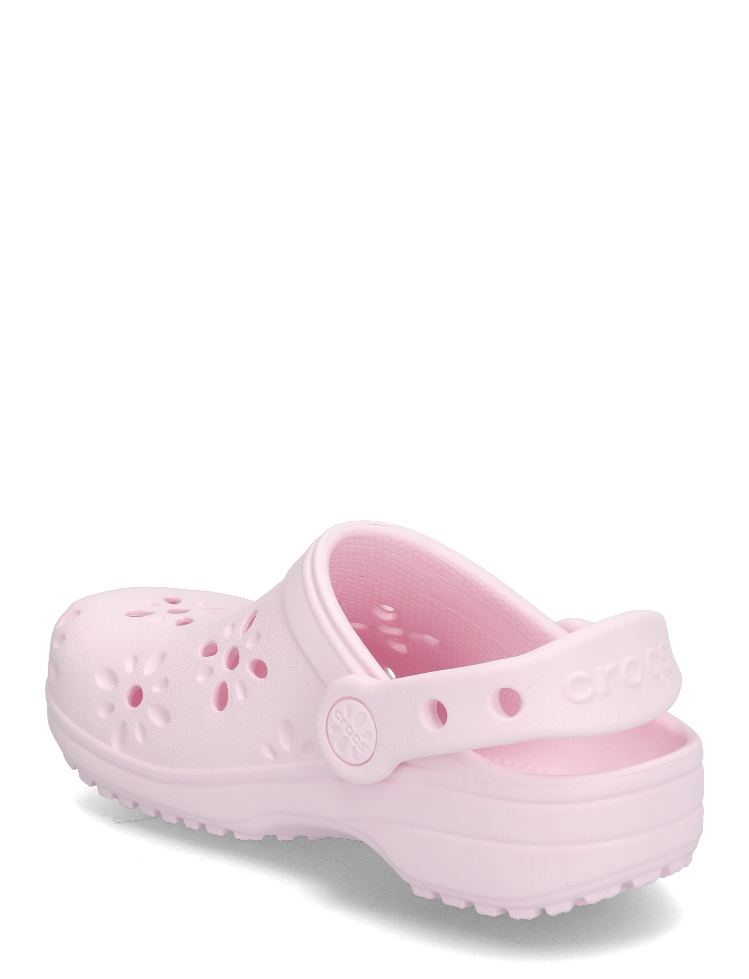 Crocs - Classic Floral Cut Out Clog K - klossar - pink milk - 2
