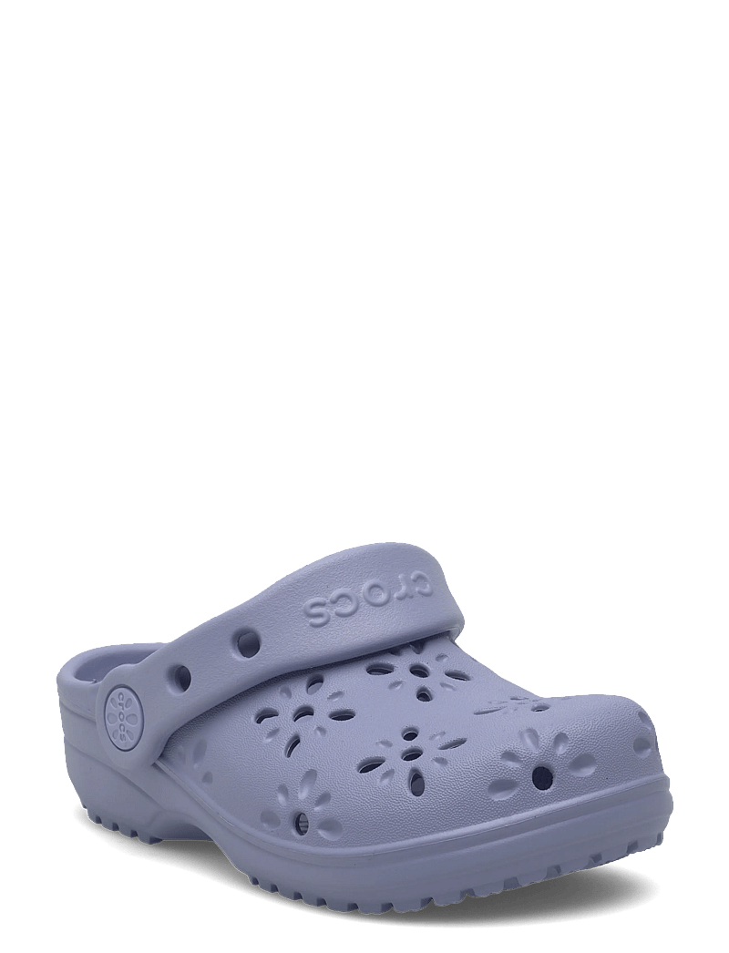 Crocs - Classic Floral Cut Out Clog T - clogs - blue haze - 0