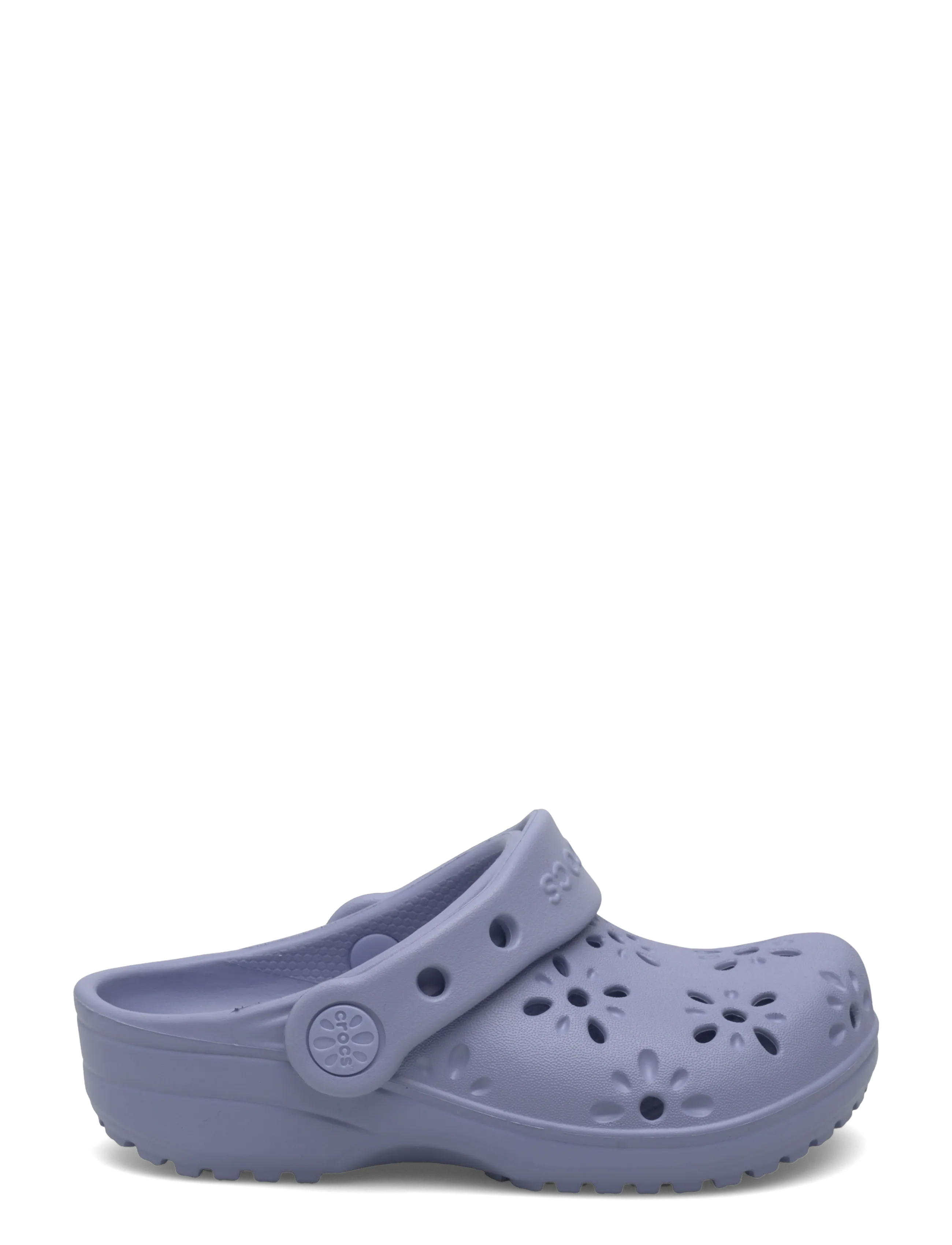 Crocs - Classic Floral Cut Out Clog T - clogs - blue haze - 1