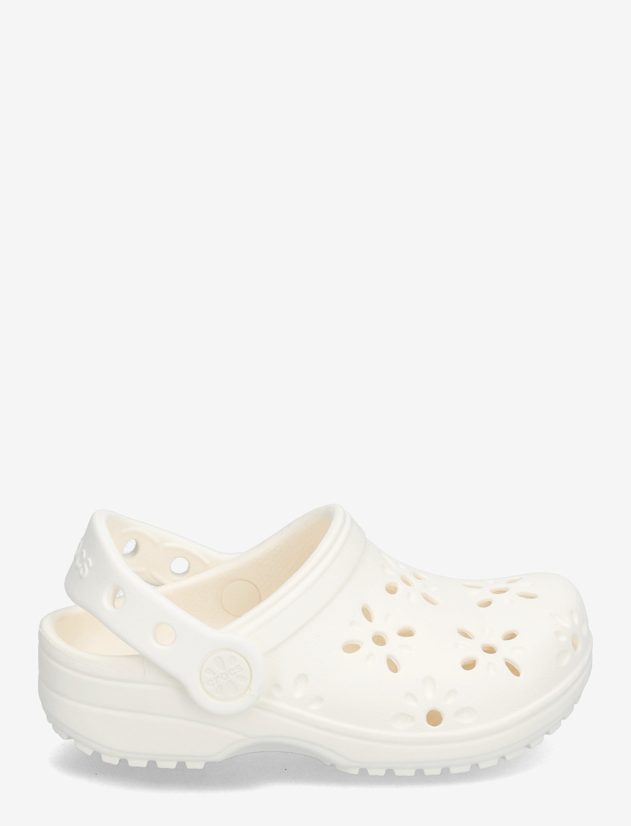 Crocs - Classic Floral Cut Out Clog T - clogs - chalk - 1