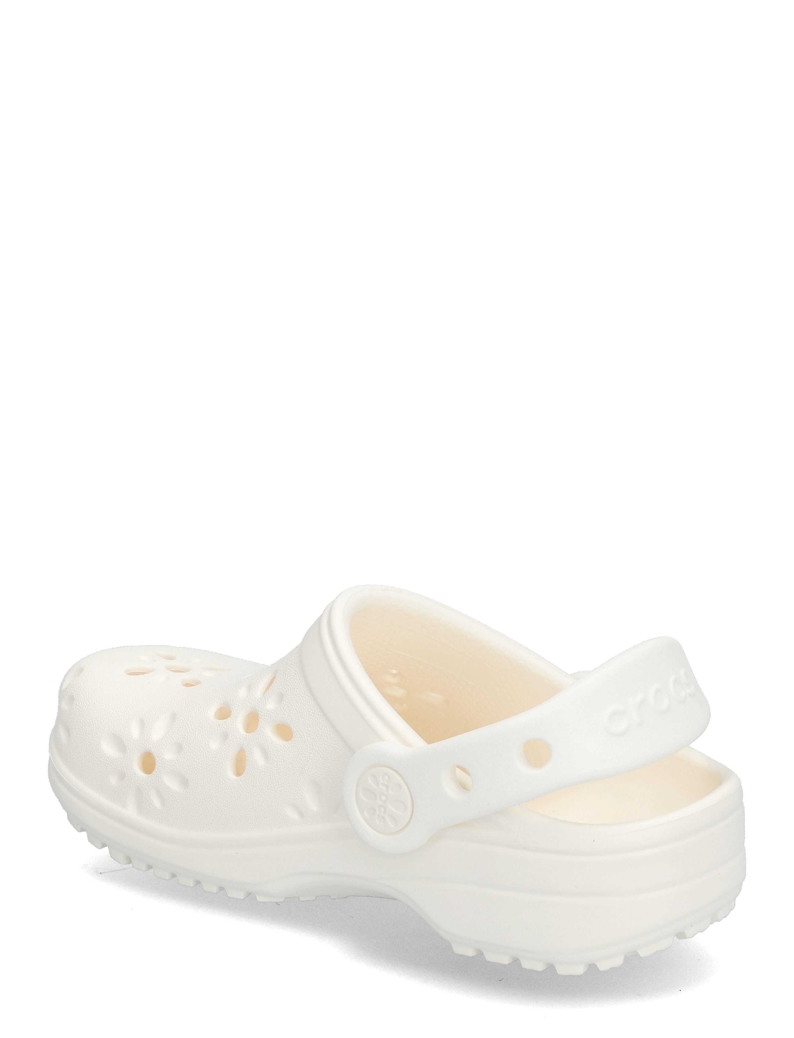 Crocs - Classic Floral Cut Out Clog T - clogs - chalk - 2