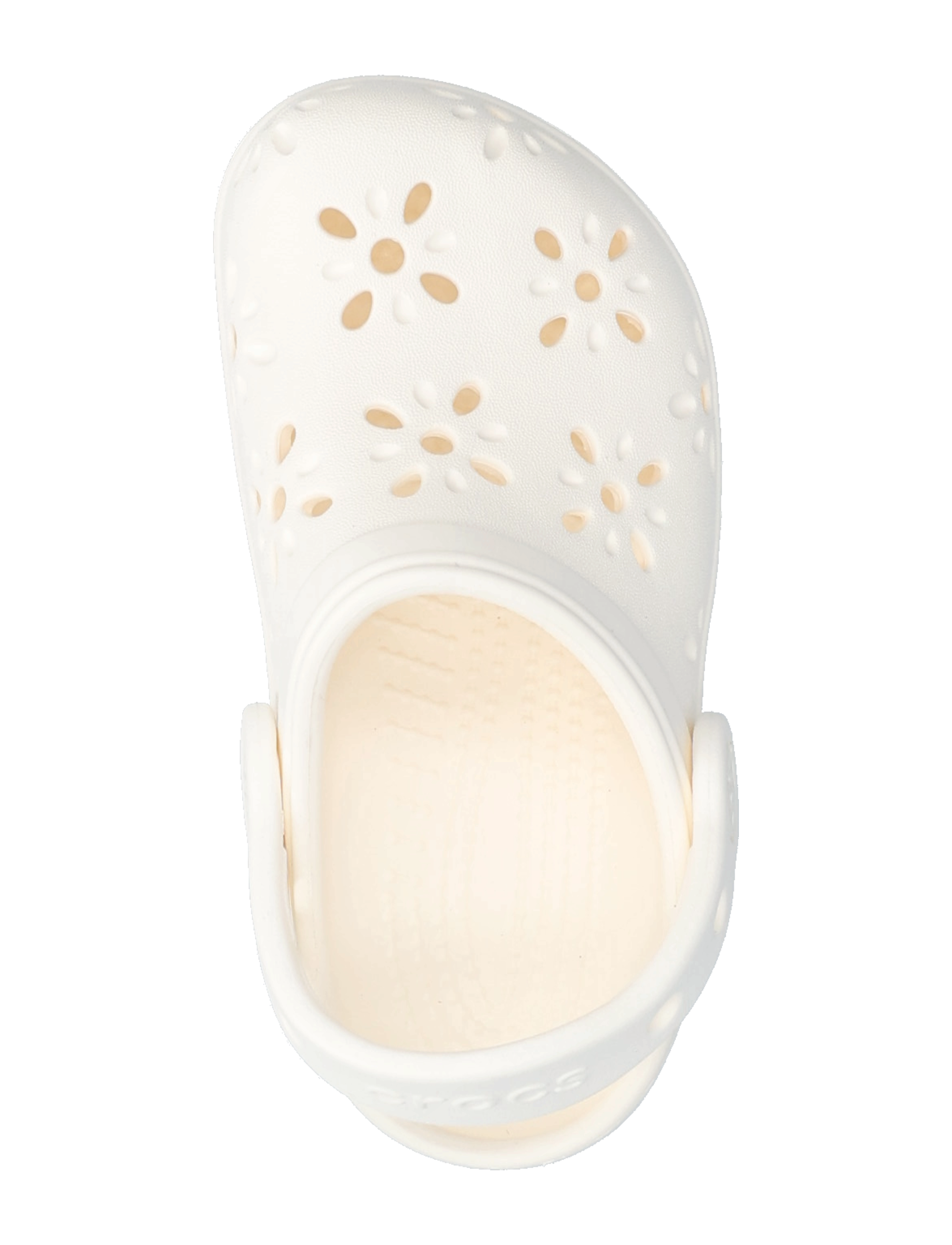Crocs - Classic Floral Cut Out Clog T - clogs - chalk - 3