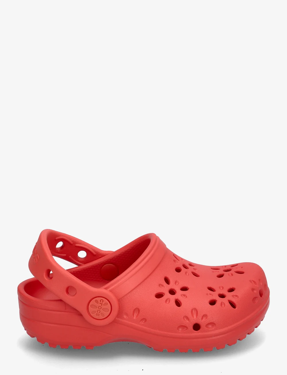 Crocs - Classic Floral Cut Out Clog T - clogs - cherry red - 1