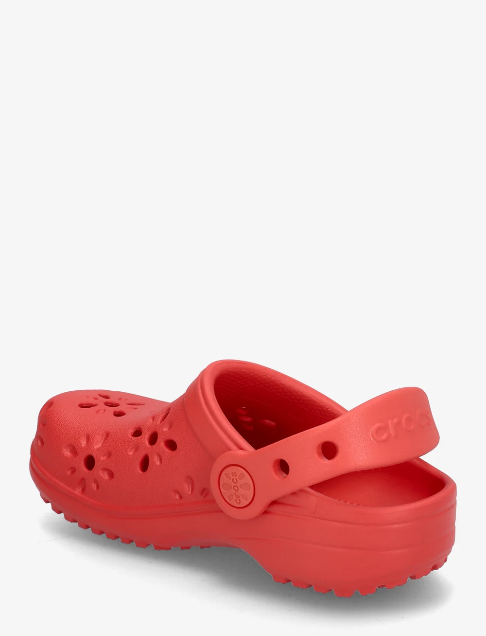 Crocs - Classic Floral Cut Out Clog T - clogs - cherry red - 2