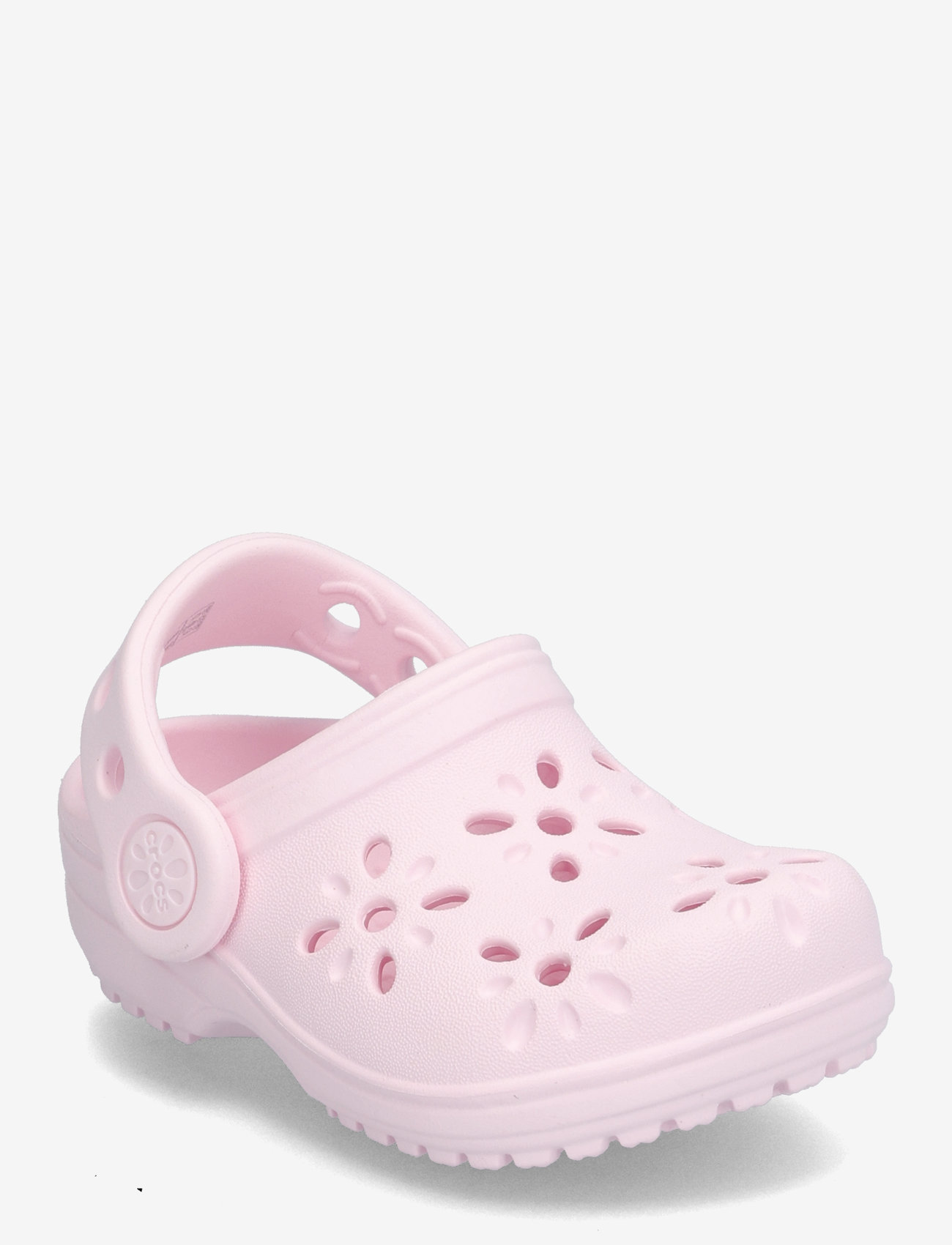 Crocs - Classic Floral Cut Out Clog T - clogs - pink milk - 0