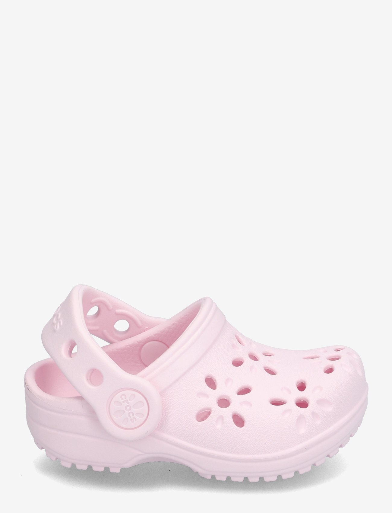 Crocs - Classic Floral Cut Out Clog T - clogs - pink milk - 1