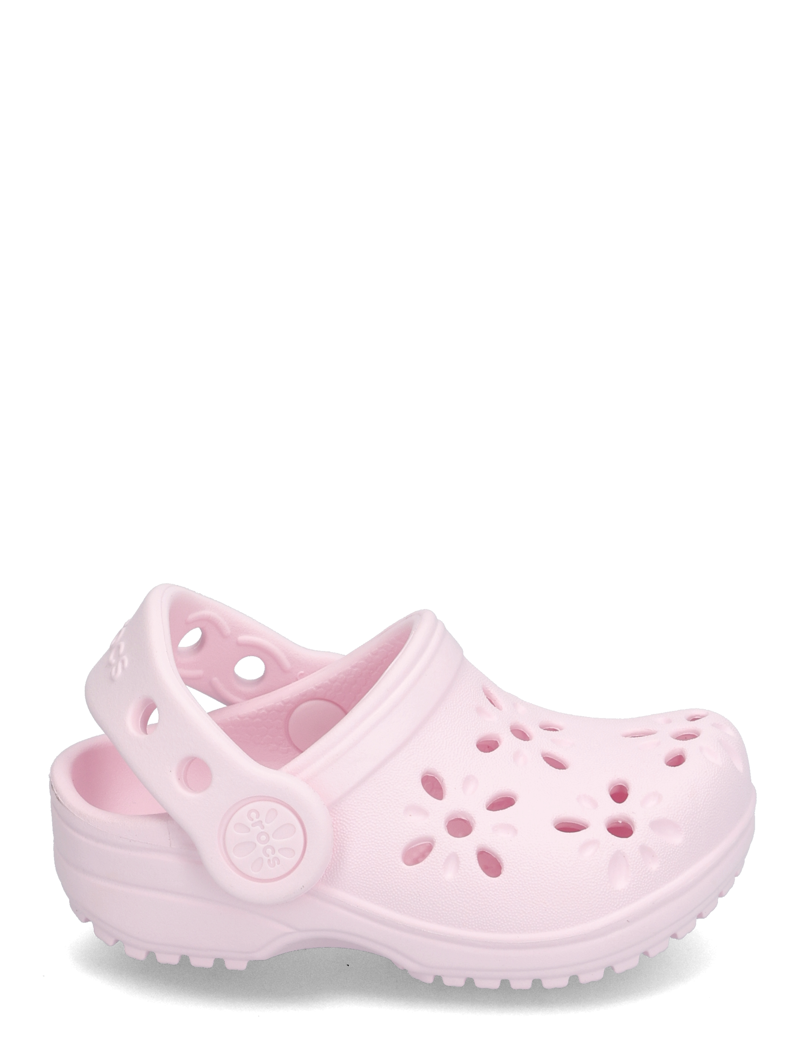 Crocs - Classic Floral Cut Out Clog T - crocksid - pink milk - 1