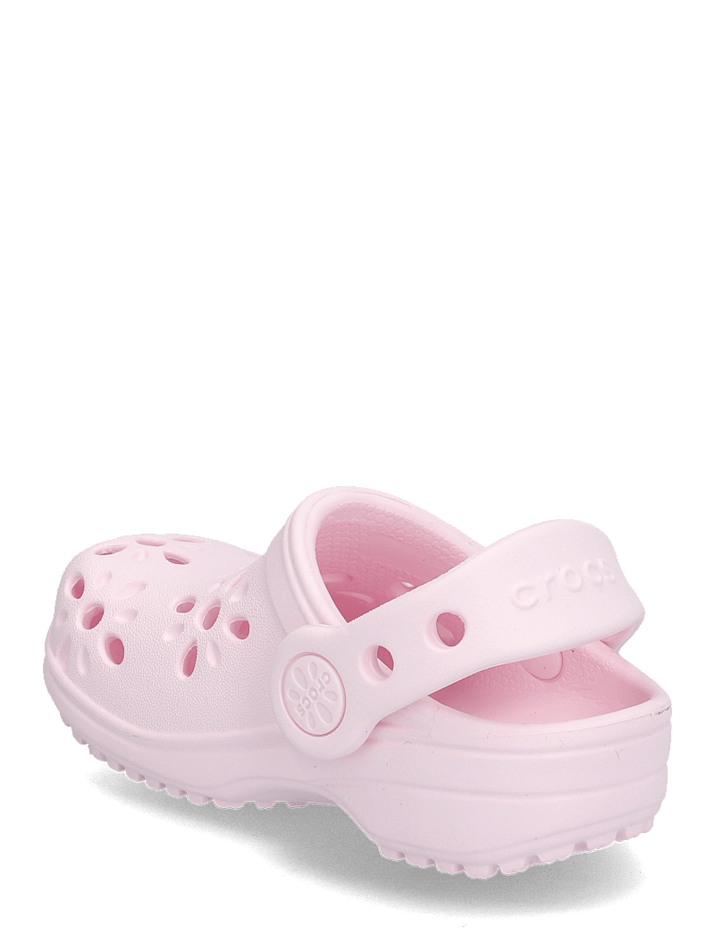 Crocs - Classic Floral Cut Out Clog T - clogs - pink milk - 2