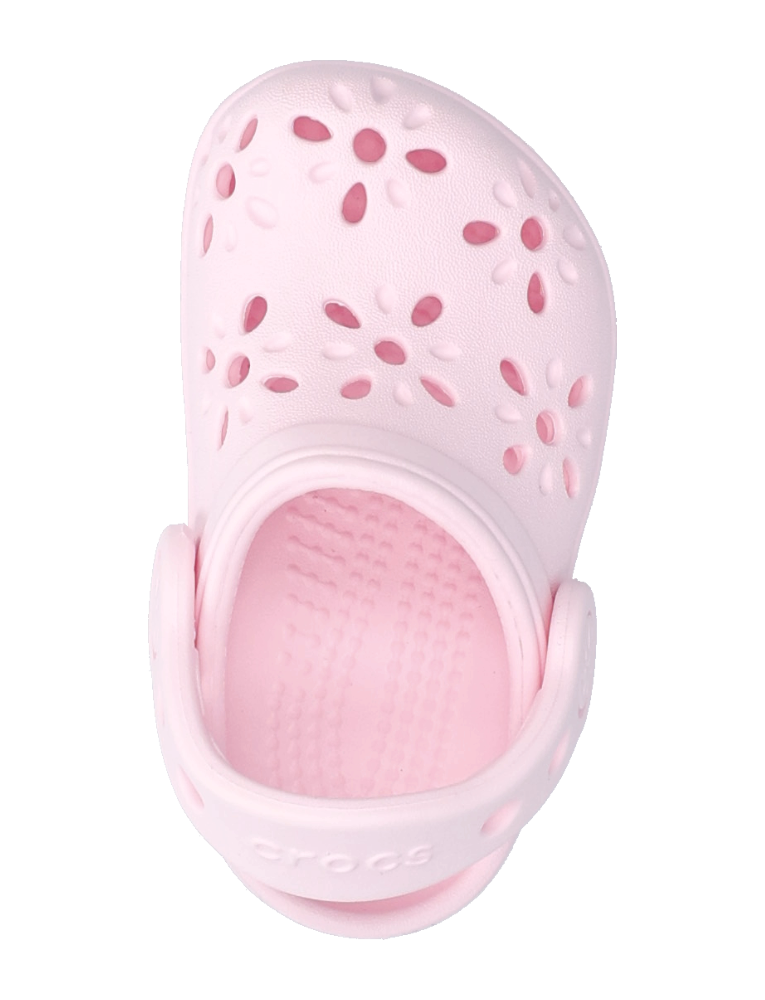 Crocs - Classic Floral Cut Out Clog T - crocksid - pink milk - 3