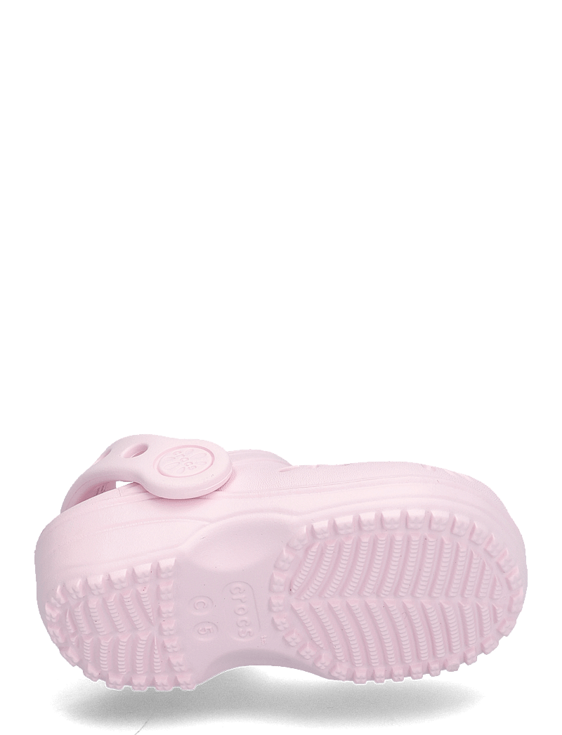 Crocs - Classic Floral Cut Out Clog T - clogs - pink milk - 4