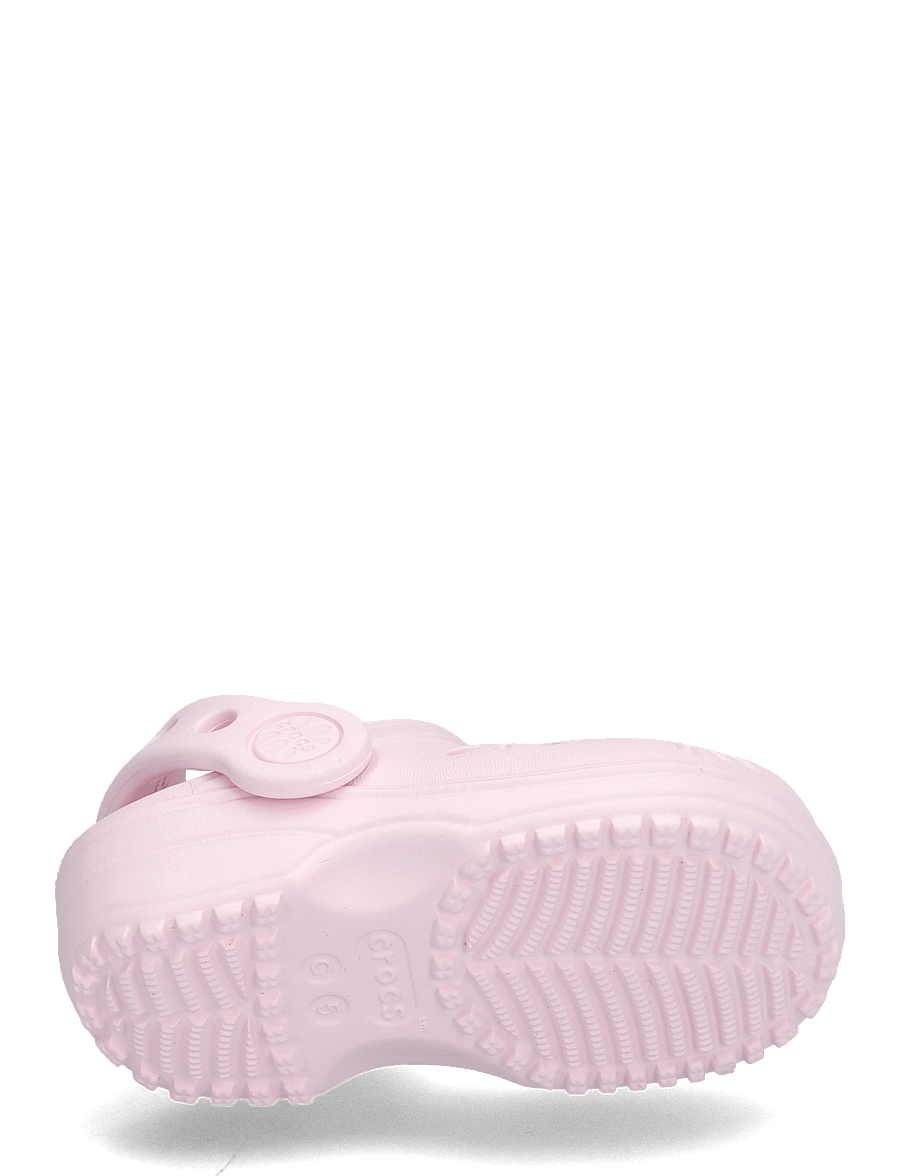 Crocs - Classic Floral Cut Out Clog T - clogs - pink milk - 4