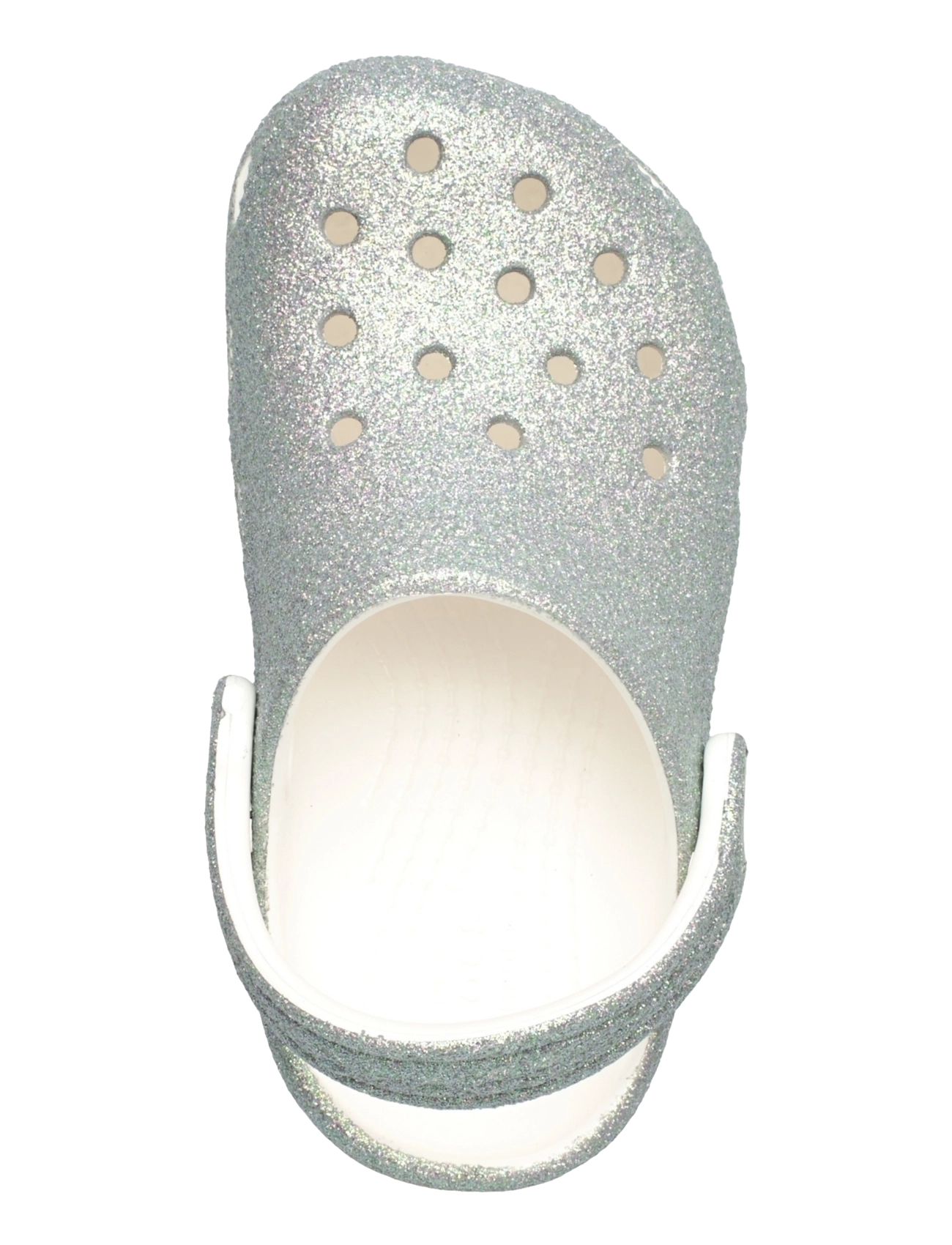 Crocs - Classic Iridescent Glitter CgT - clogs - white - 3