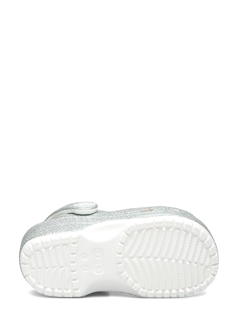 Crocs - Classic Iridescent Glitter CgT - clogs - white - 4