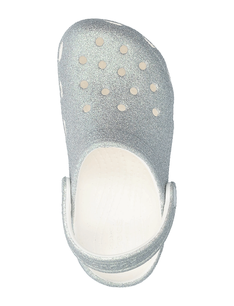 Crocs - Classic Iridescent Glitter CgK - clogs - white - 3