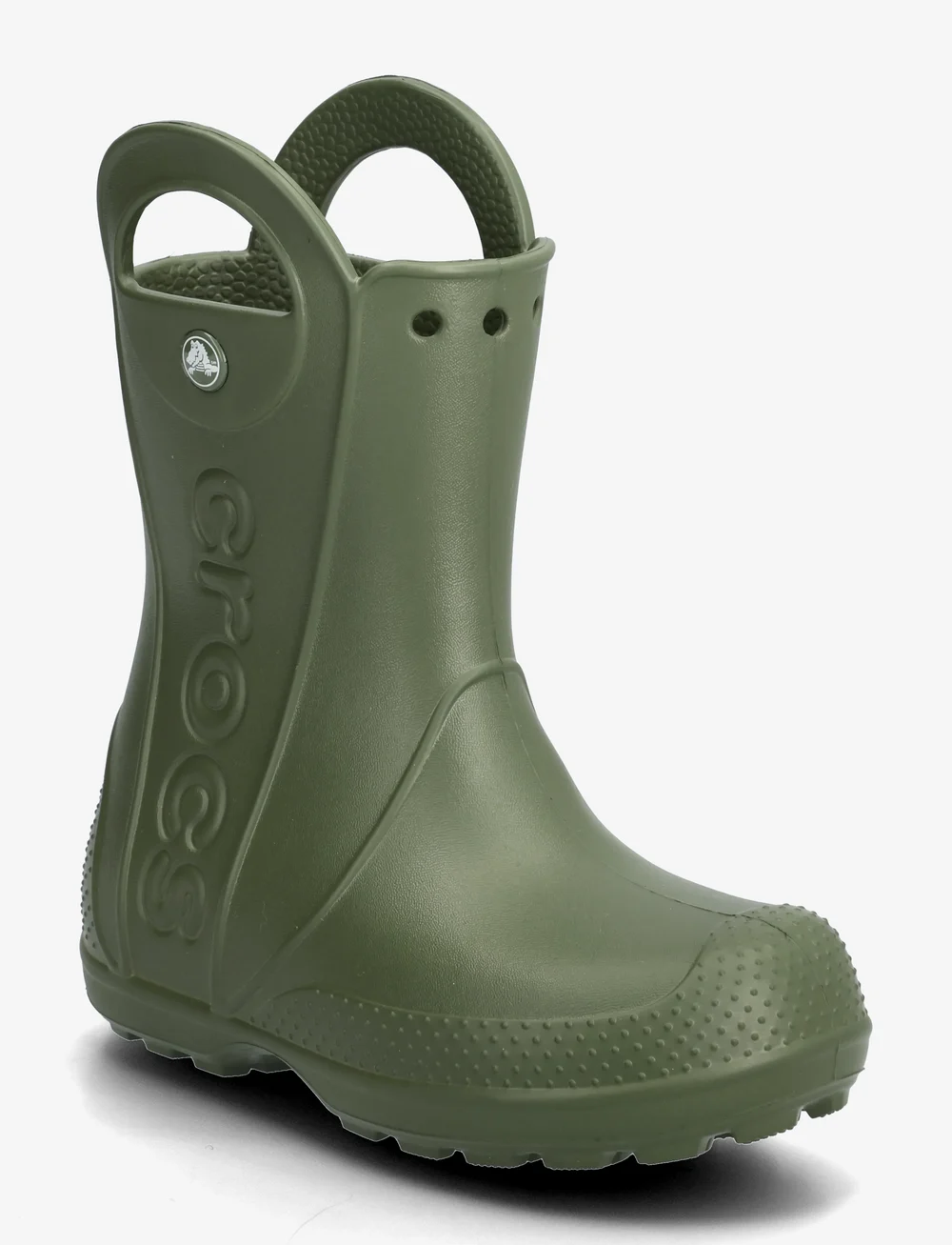 Crocs - Handle It Rain Boot K - vuorittomat kumisaappaat - army green - 0