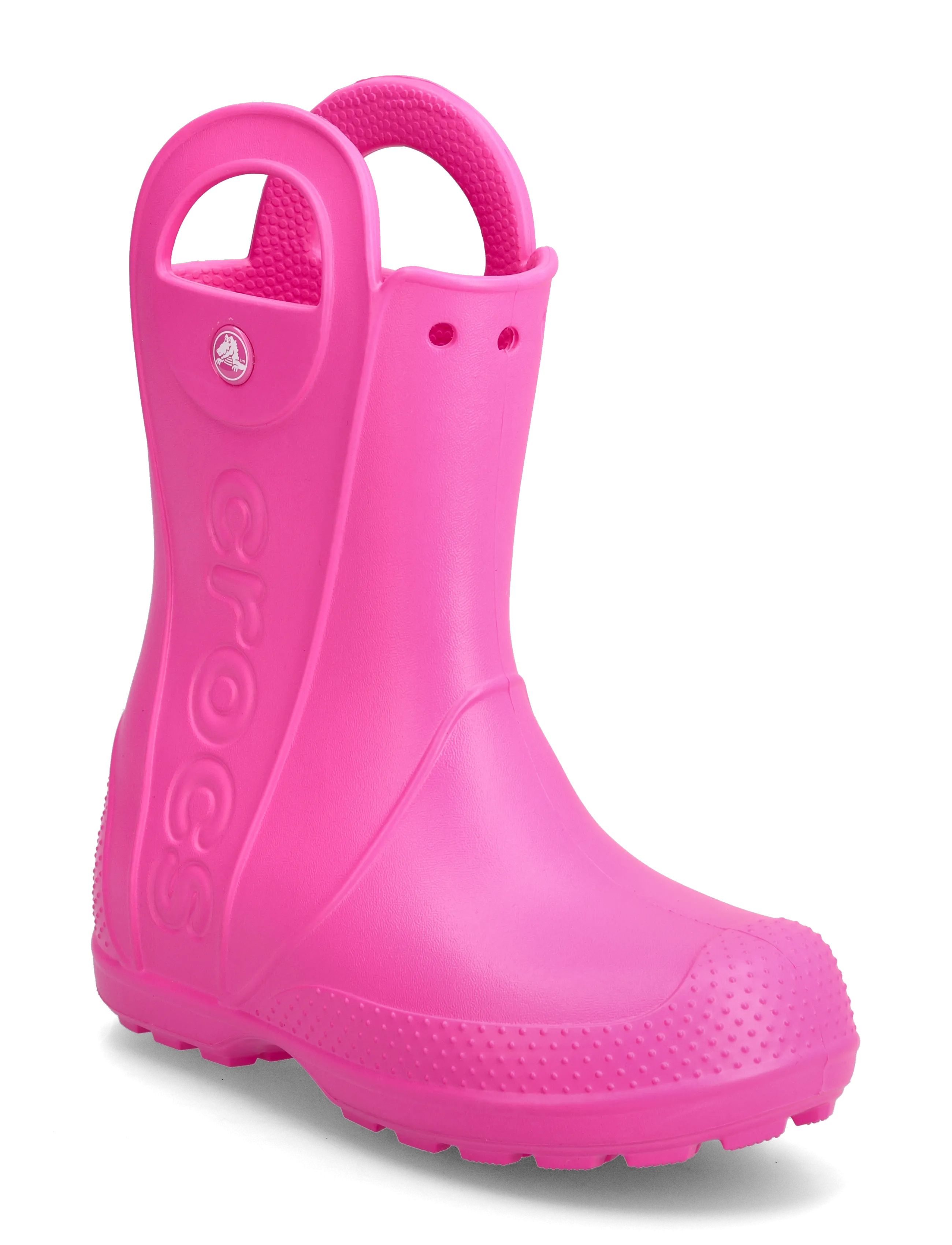 Crocs Handle It Rain Boot K, 33/34, Pink, Gummistøvler > Høje Gummistøvler, Børn