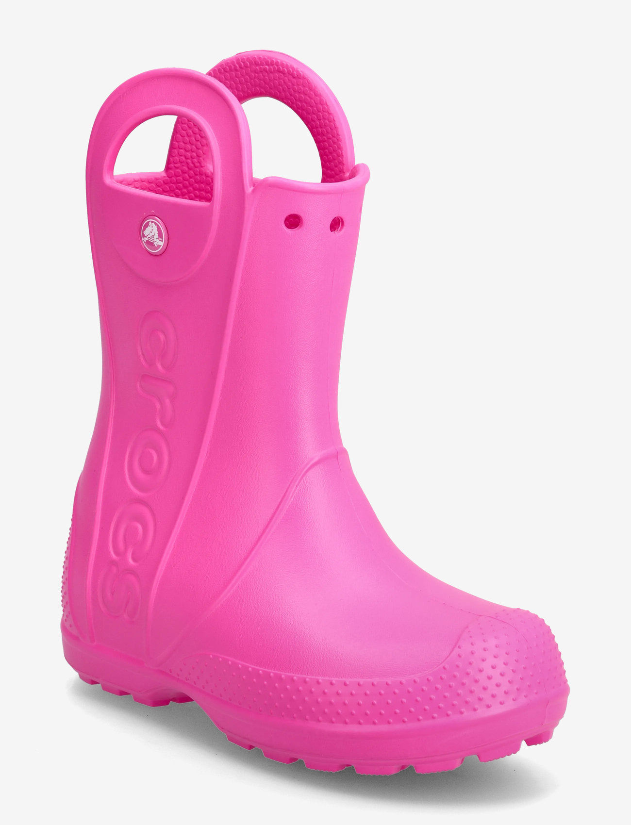 Crocs - Handle It Rain Boot K - ungefütterte gummistiefel - pink crush - 0