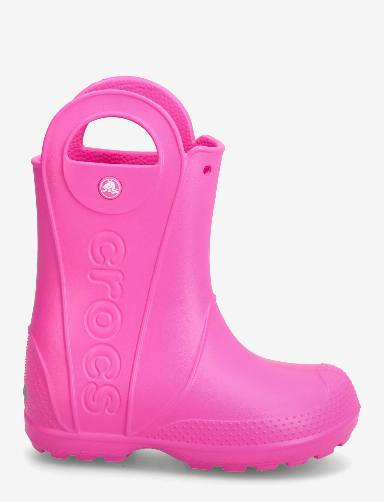 Crocs - Handle It Rain Boot K - ungefütterte gummistiefel - pink crush - 1