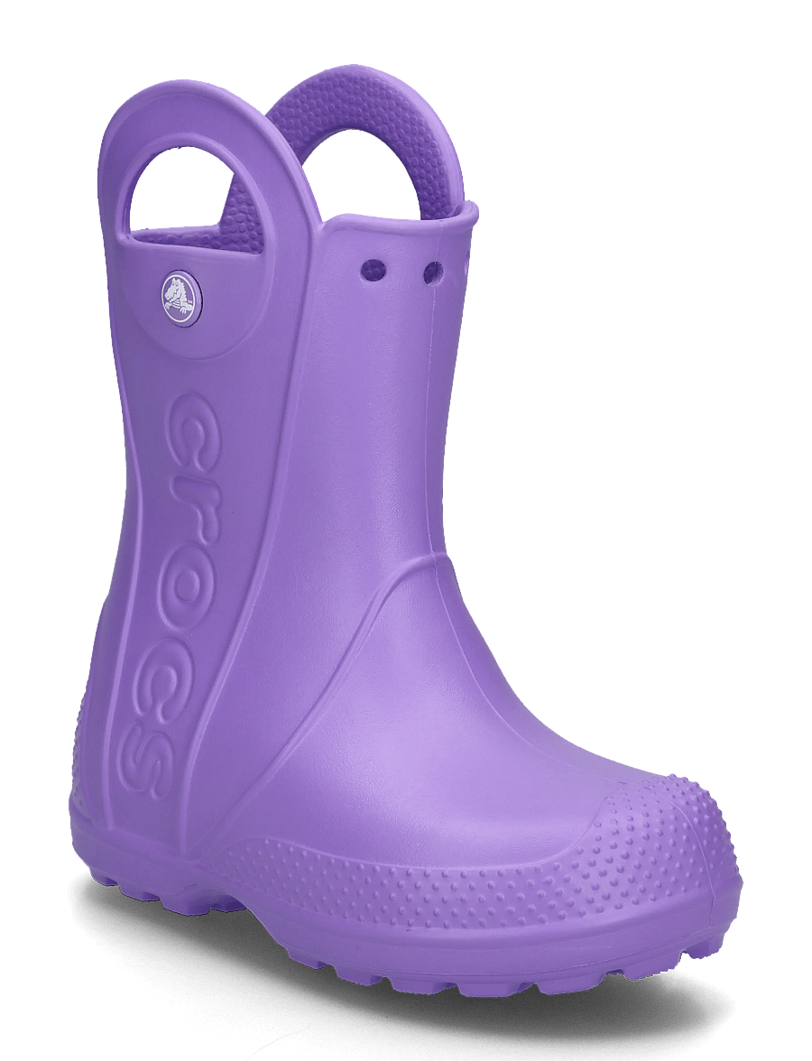 Crocs - Handle It Rain Boot K - ungefütterte gummistiefel - purple pulse - 0