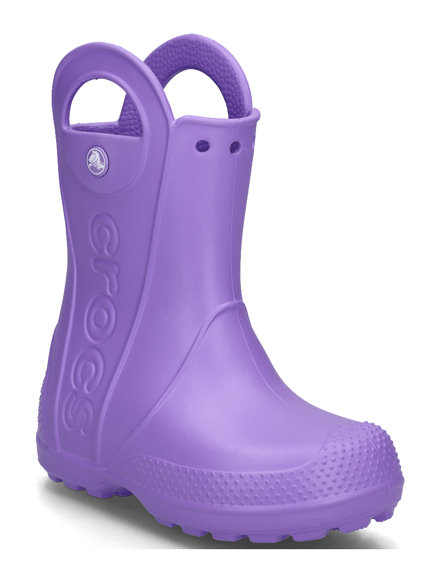 Crocs - Handle It Rain Boot K - voodrita kummikud - purple pulse - 0