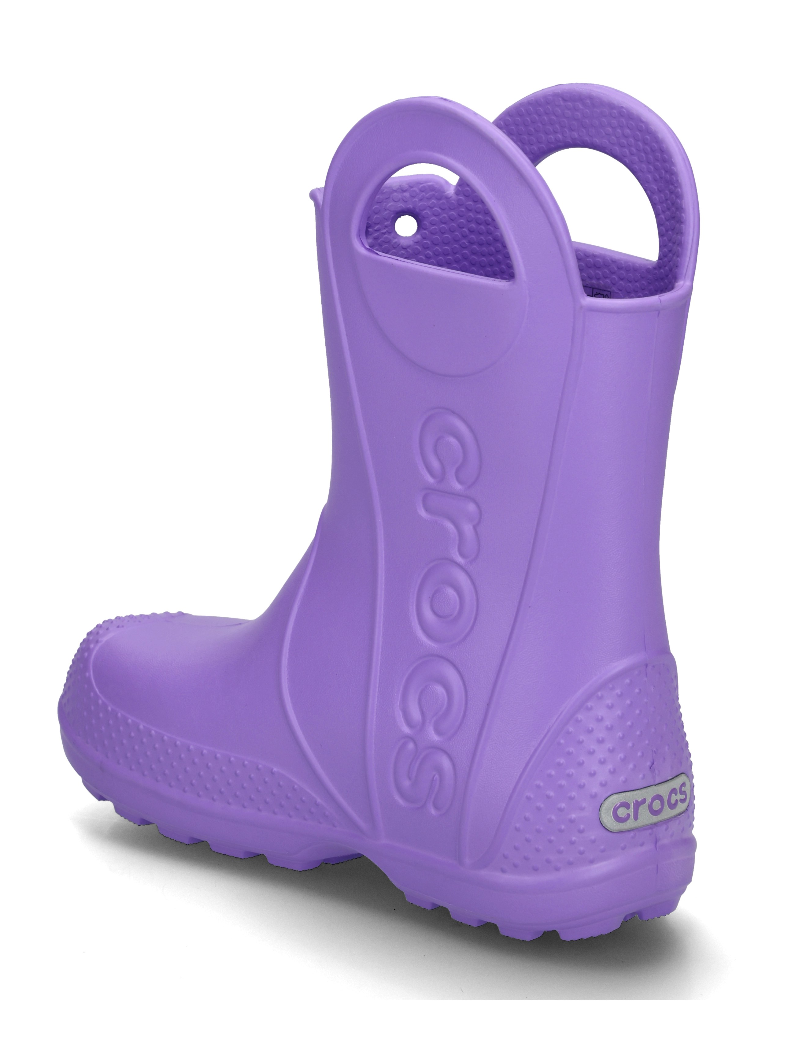 Crocs - Handle It Rain Boot K - voodrita kummikud - purple pulse - 1