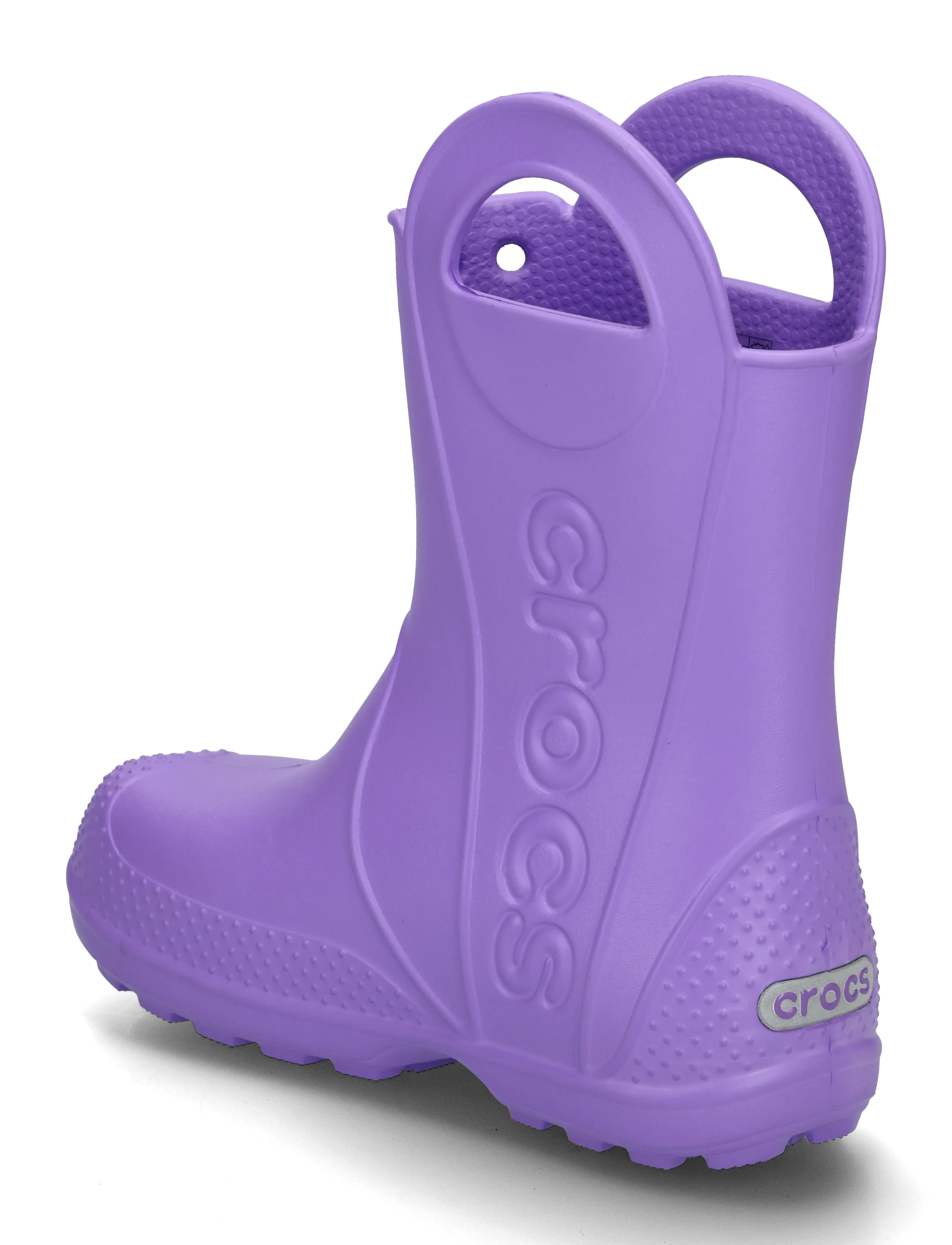 Crocs - Handle It Rain Boot K - ungefütterte gummistiefel - purple pulse - 1
