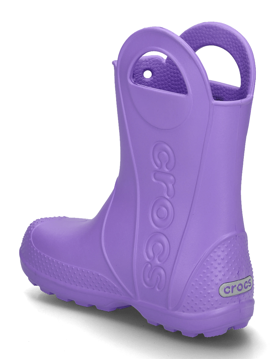 Crocs - Handle It Rain Boot K - ungefütterte gummistiefel - purple pulse - 1