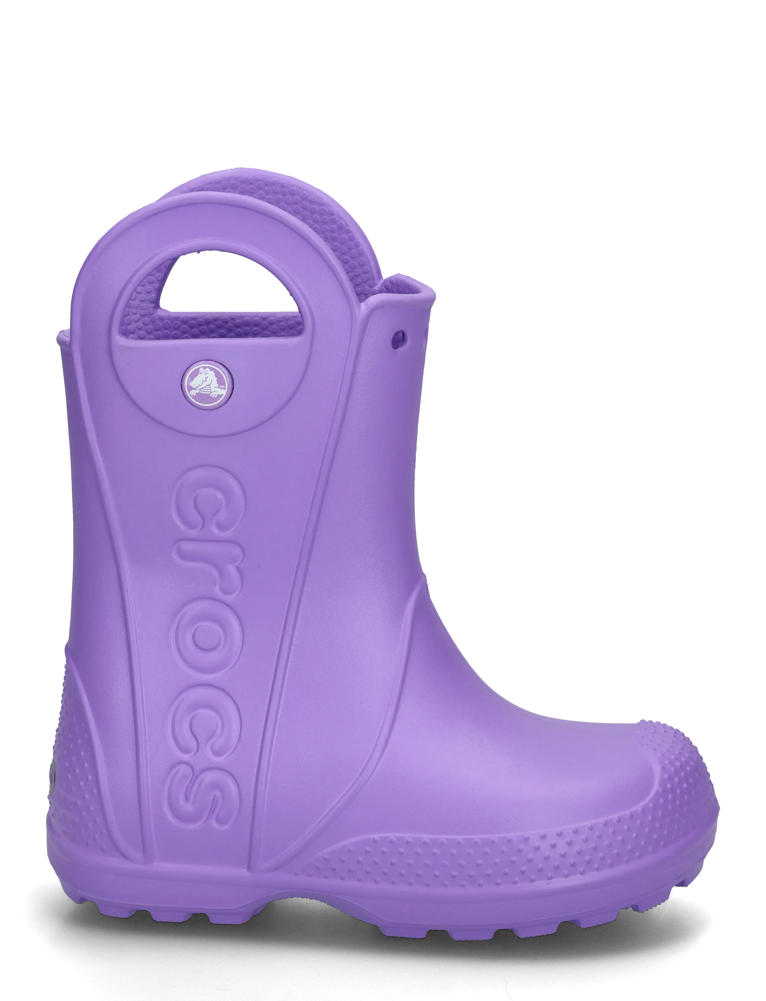 Crocs - Handle It Rain Boot K - ungefütterte gummistiefel - purple pulse - 2