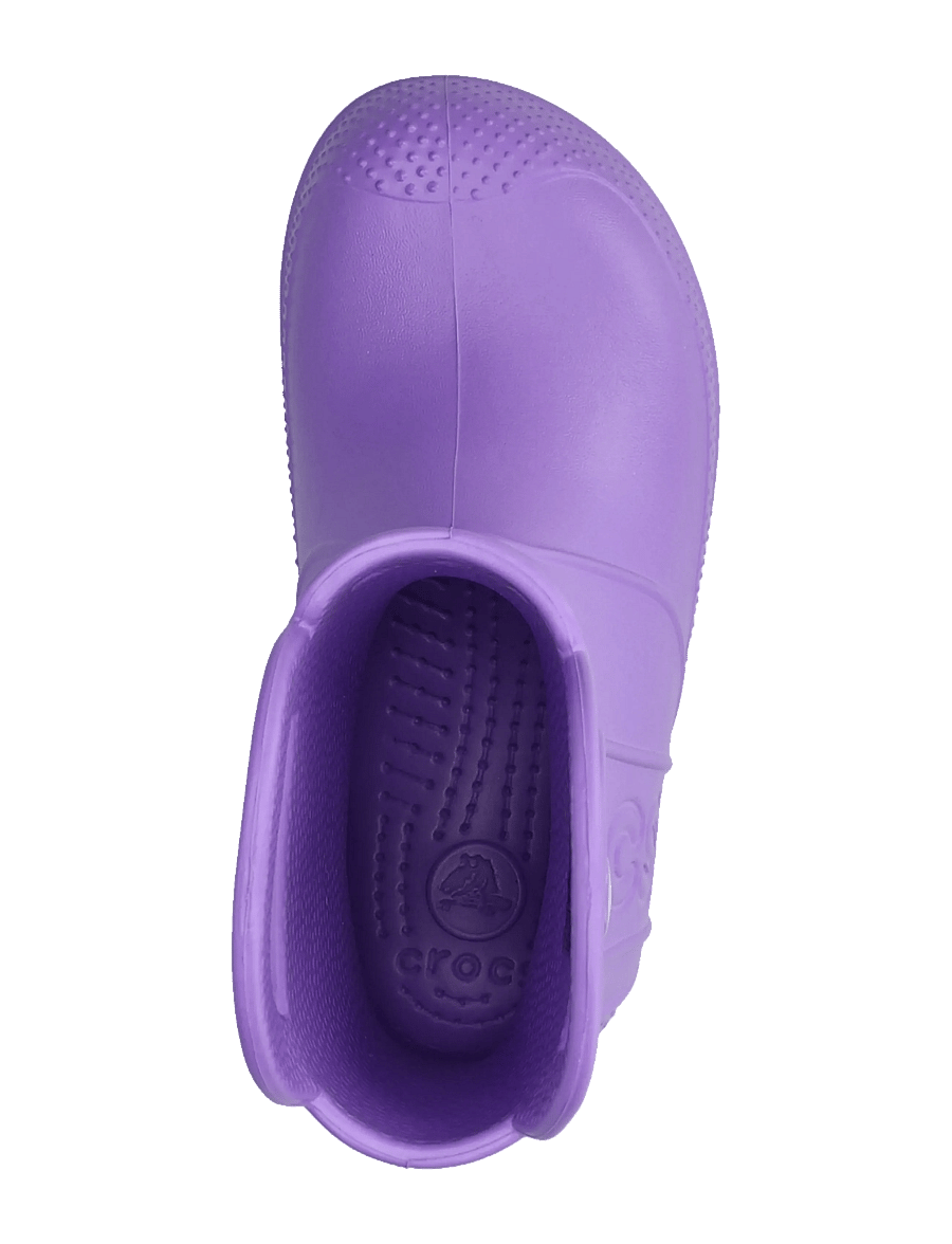 Crocs - Handle It Rain Boot K - ungefütterte gummistiefel - purple pulse - 3