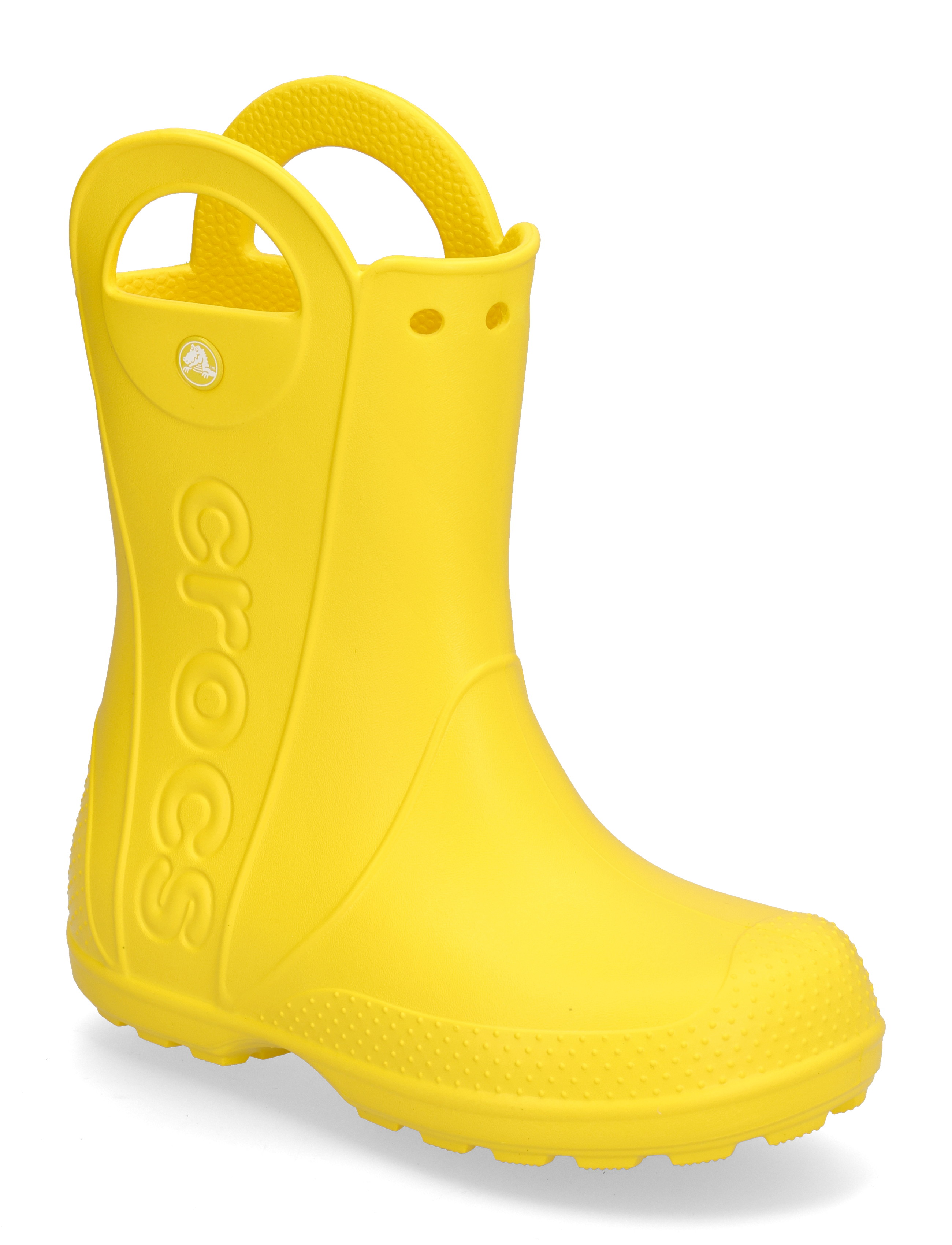 Crocs Handle It Rain Boot K, 33/34, Yellow, Gummistøvler > Høje Gummistøvler, Børn