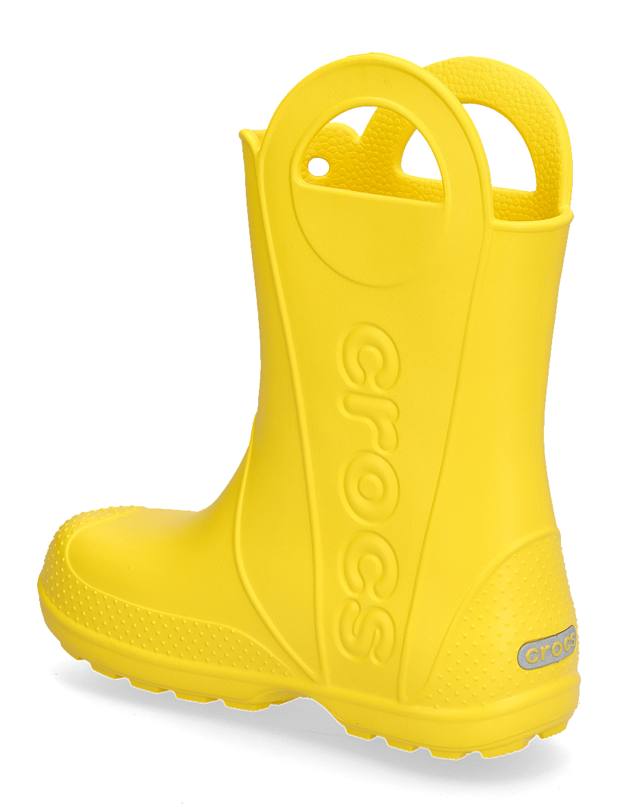 Crocs - Handle It Rain Boot K - ungefütterte gummistiefel - yellow - 2