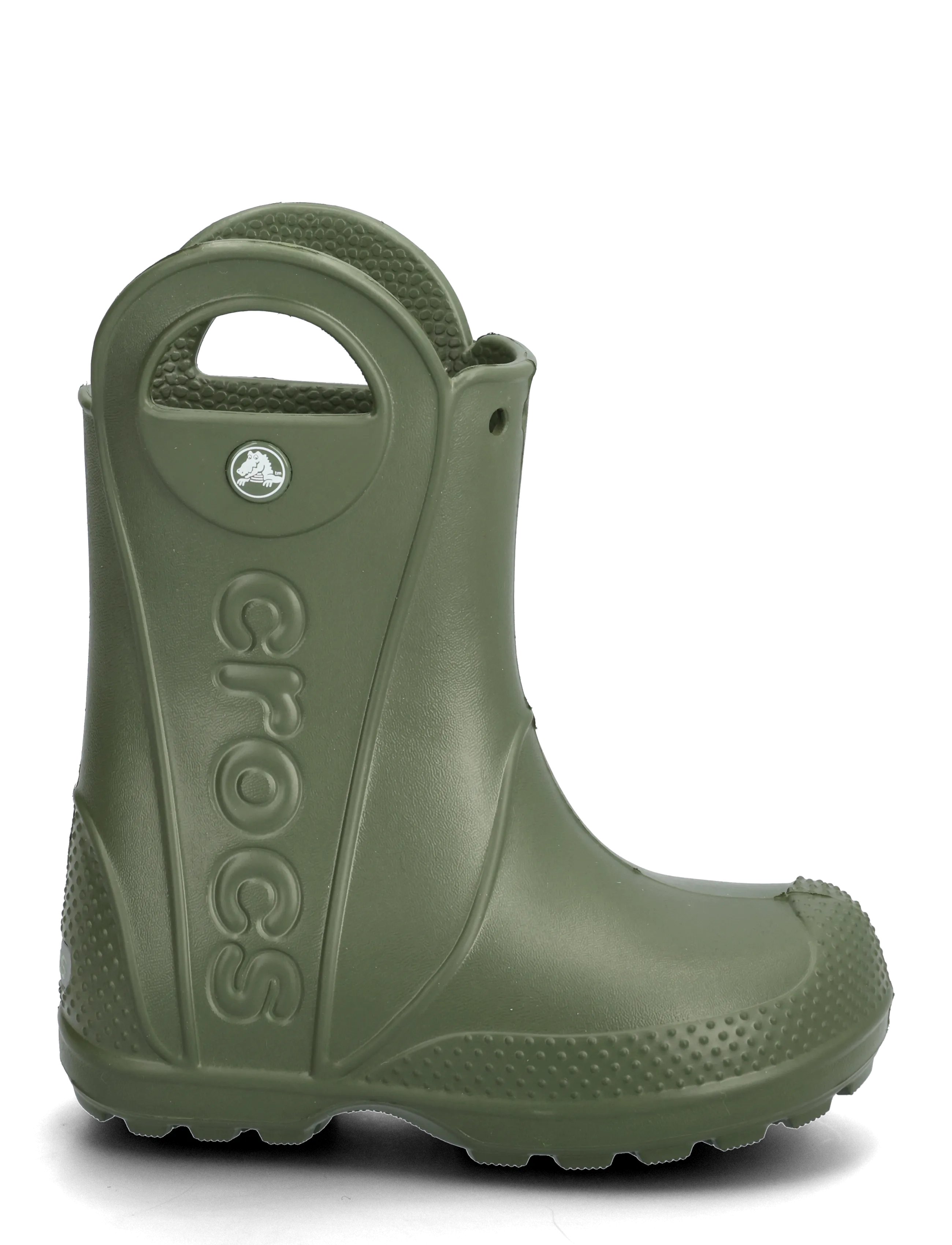 Crocs - Handle It Rain Boot T - ofodrade gummistövlar - army green - 1